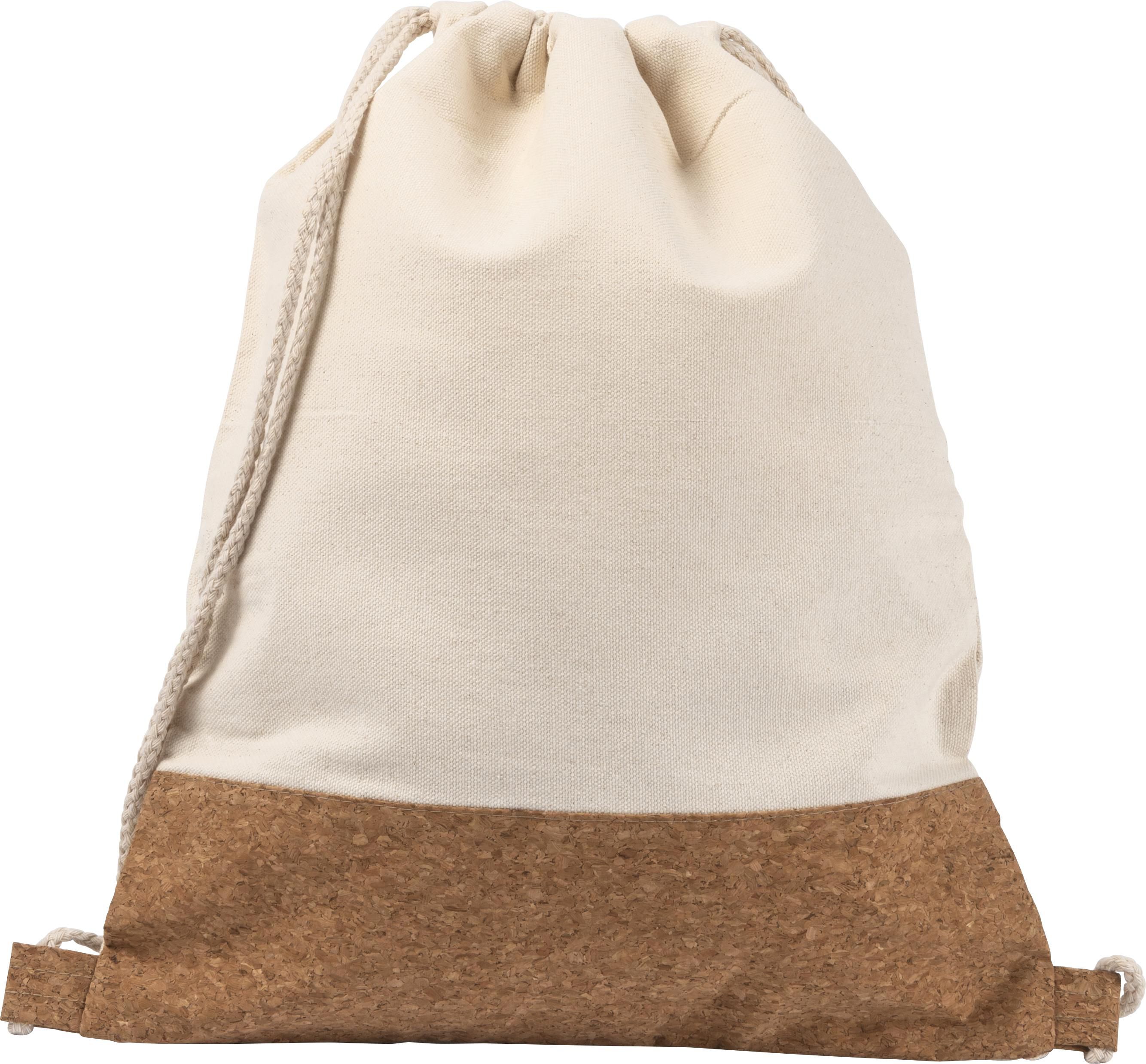 Rugzak Tianna | Katoen 250 g/m² | Kurk | 1,2 l khaki (écru)