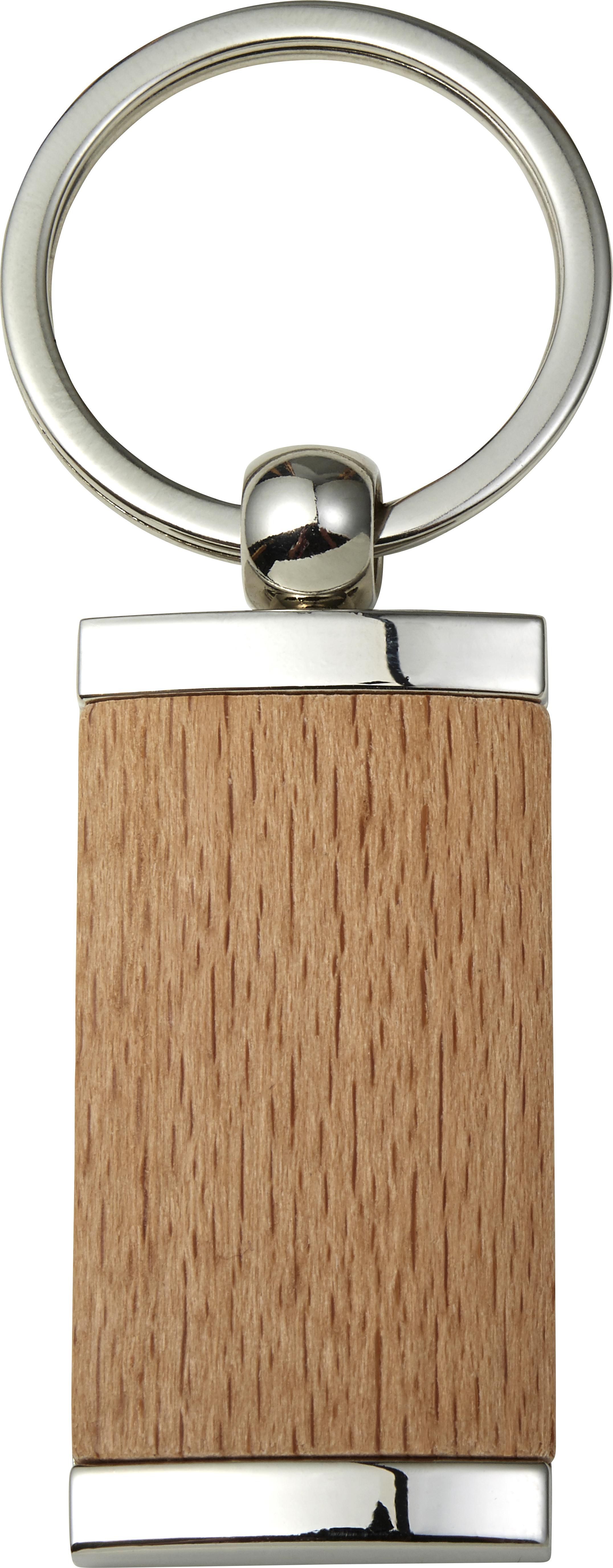 Sleutelhanger Jennie | Hout bruin