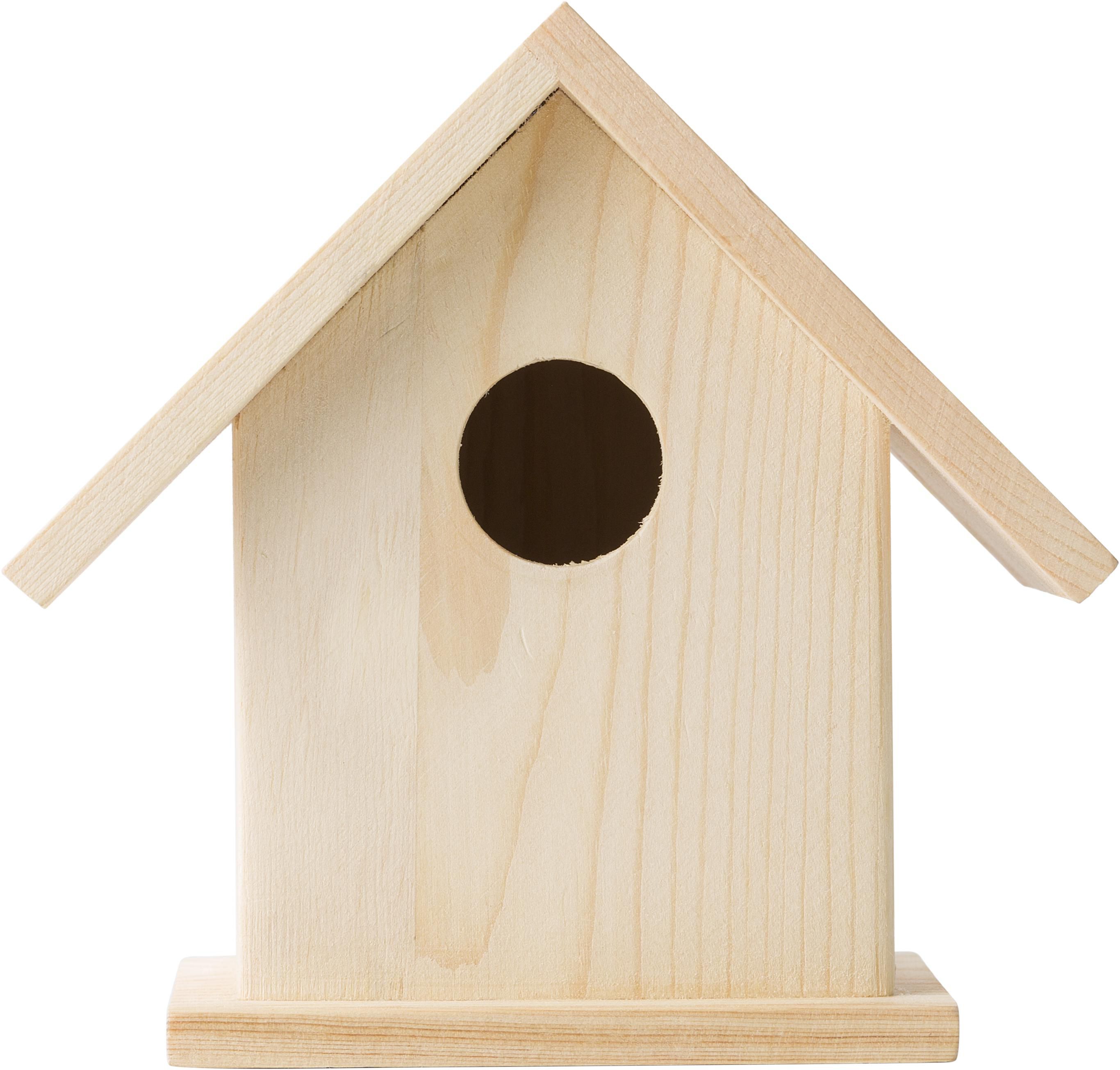 Vogelhuisje Wesley | Hout | Verfset bruin