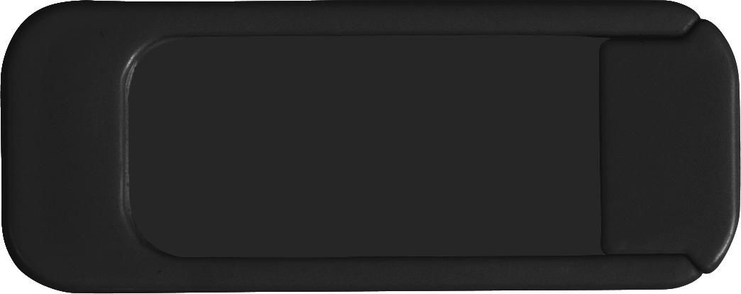 Webcamcover Aubrey | Schuifbaar zwart