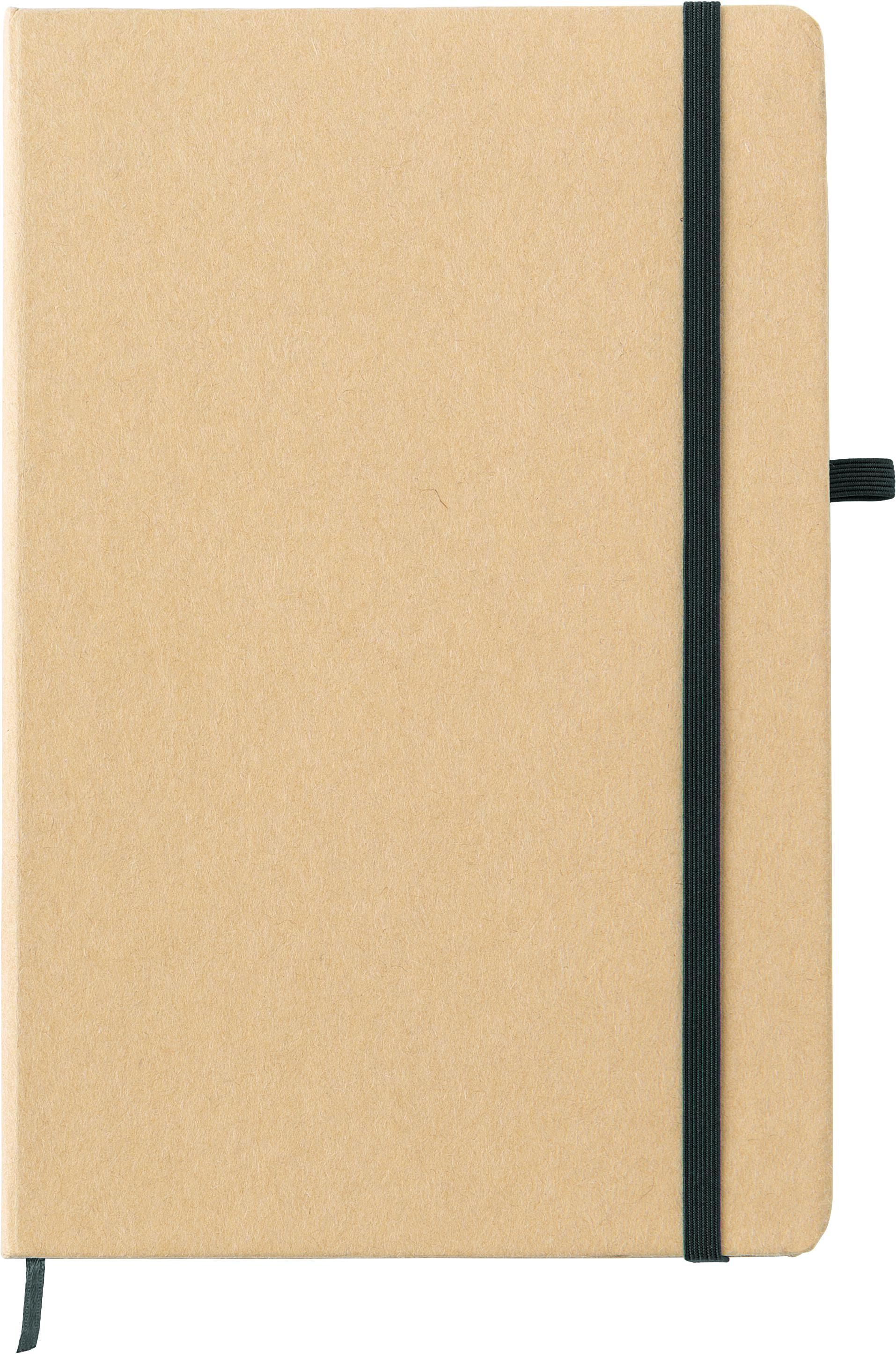Notitieboek Cora | Steenpapier | A5 | Harde kaft zwart
