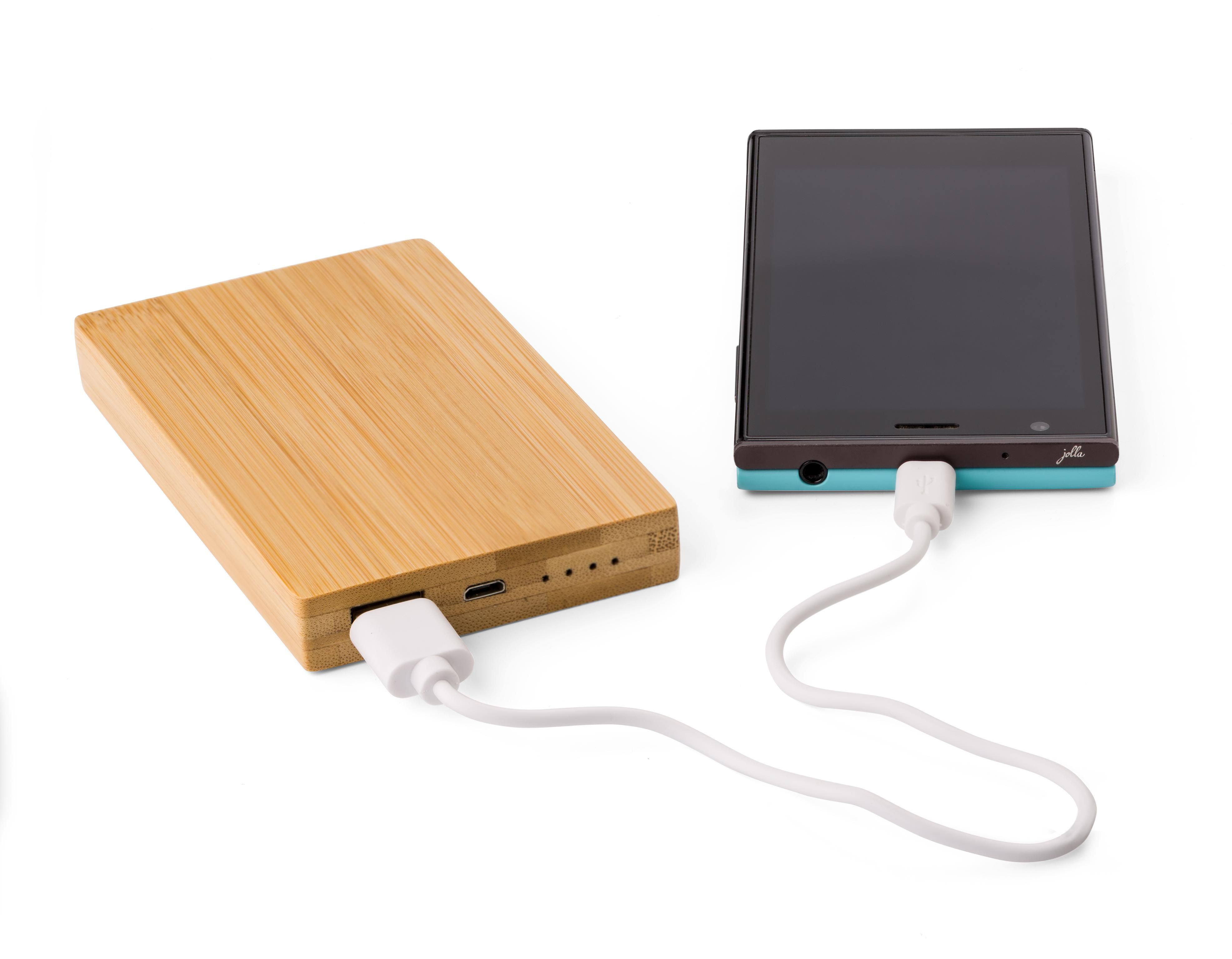 Bamboe powerbank Ruby thumbnail