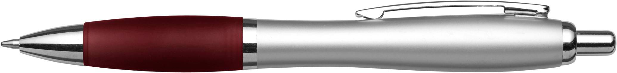 Balpen Cardiff bordeaux, Blauwschrijvend
