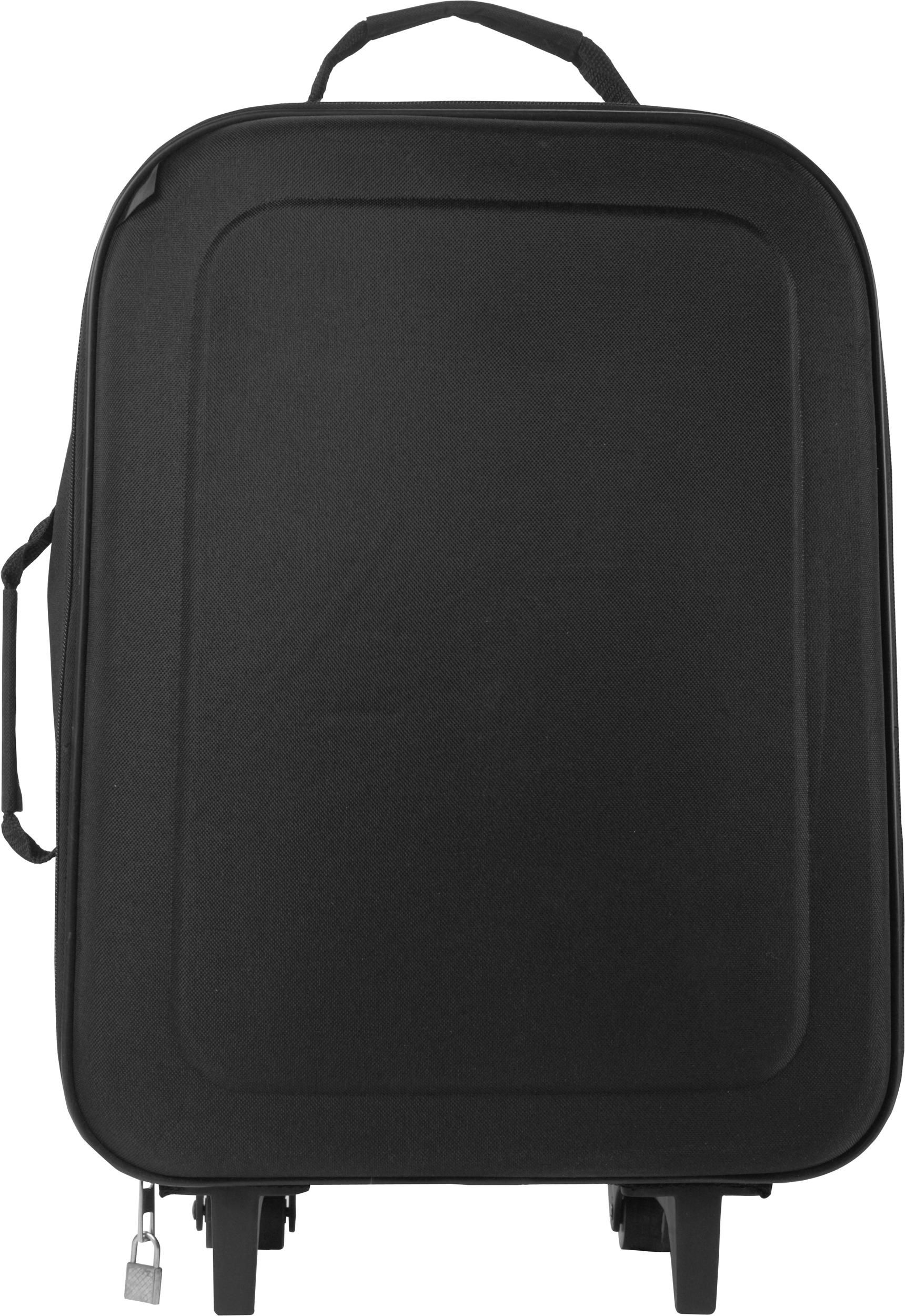 Trolleytas Jordana | Polyester 600D | Opvouwbaar | 20 l zwart