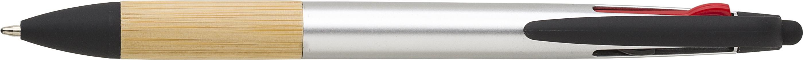 Balpen Malachi | 3 kleuren | Stylus zilver