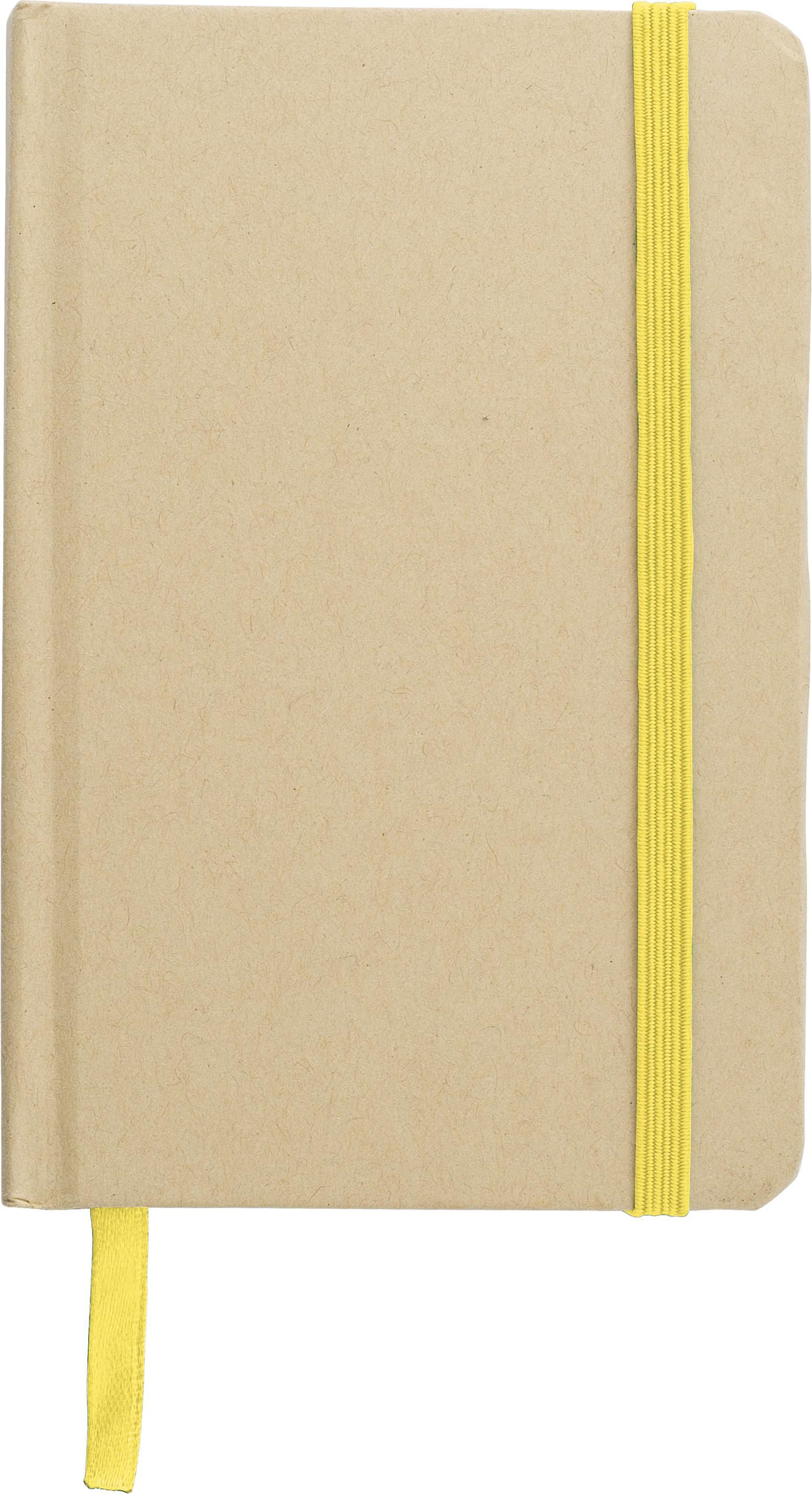 Notitieboek John | A6 | Gelijnd geel