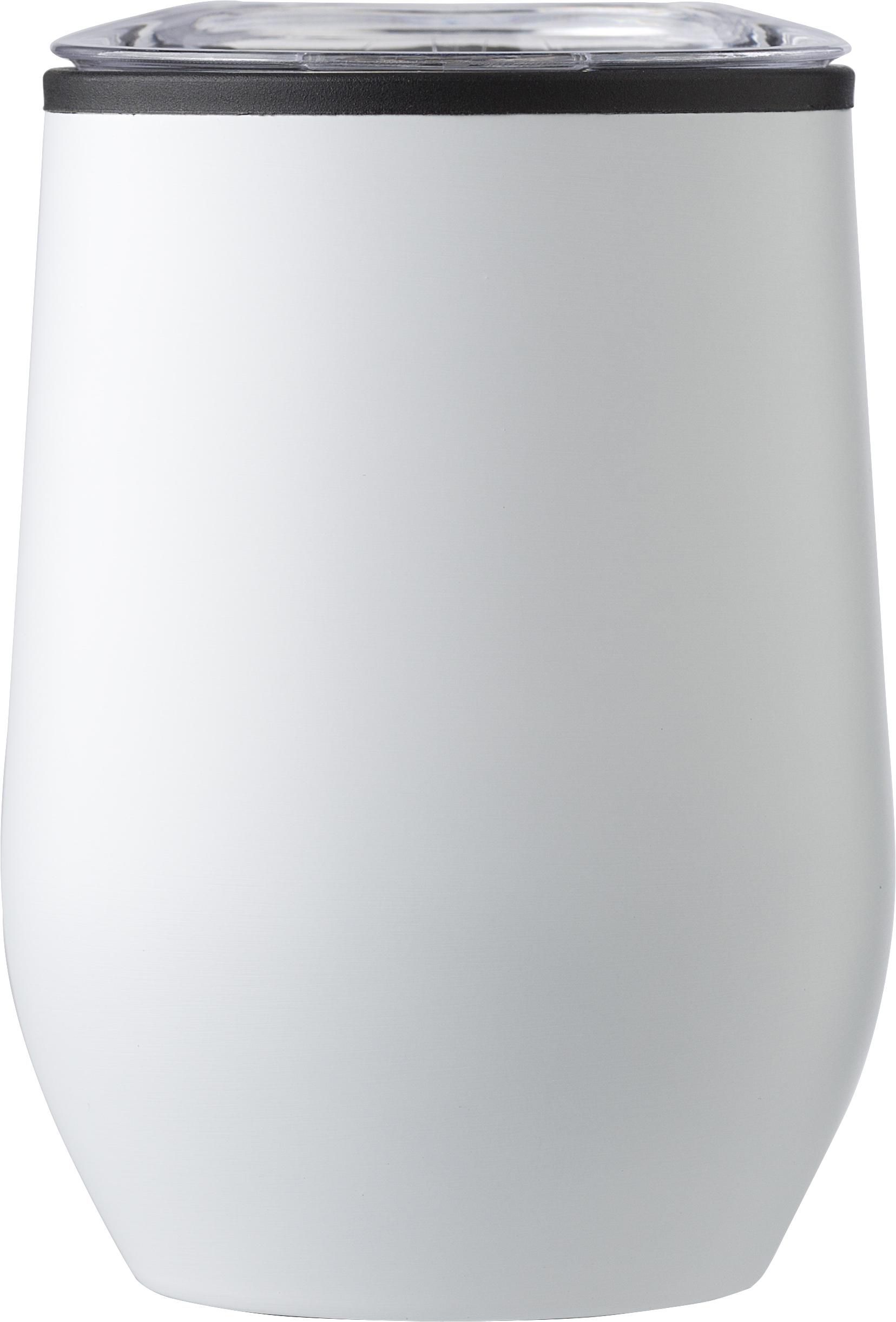 Dubbelwandige thermosbeker Zoe | 300 ml wit