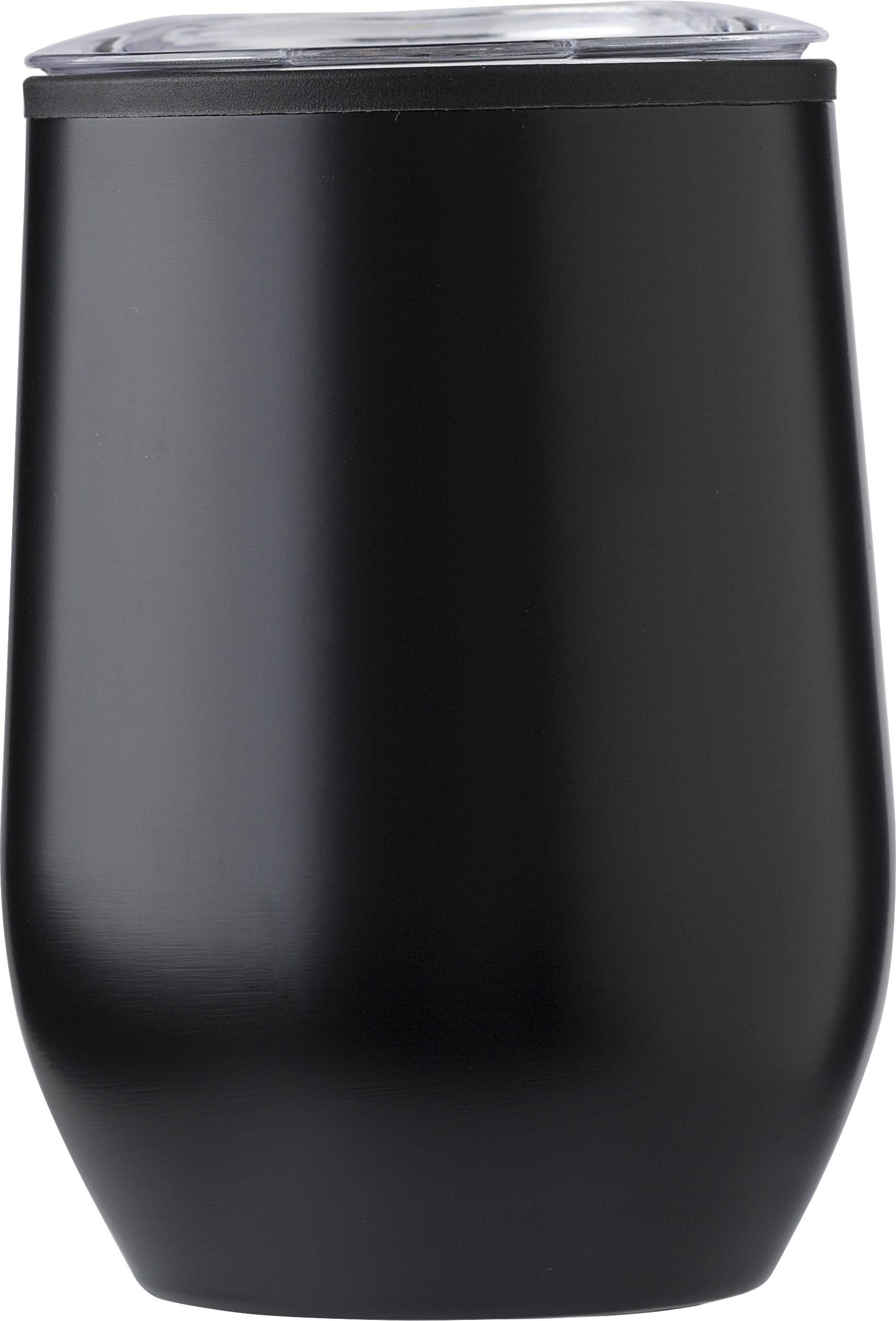 Dubbelwandige thermosbeker Zoe | 300 ml zwart