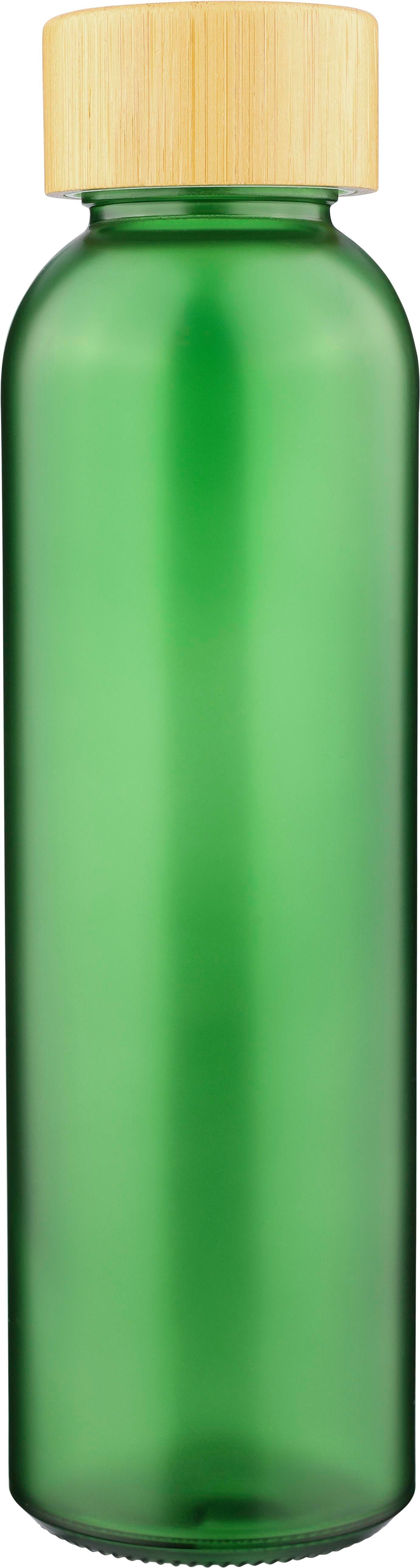 Drinkfles Levi | Glas | 500 ml groen