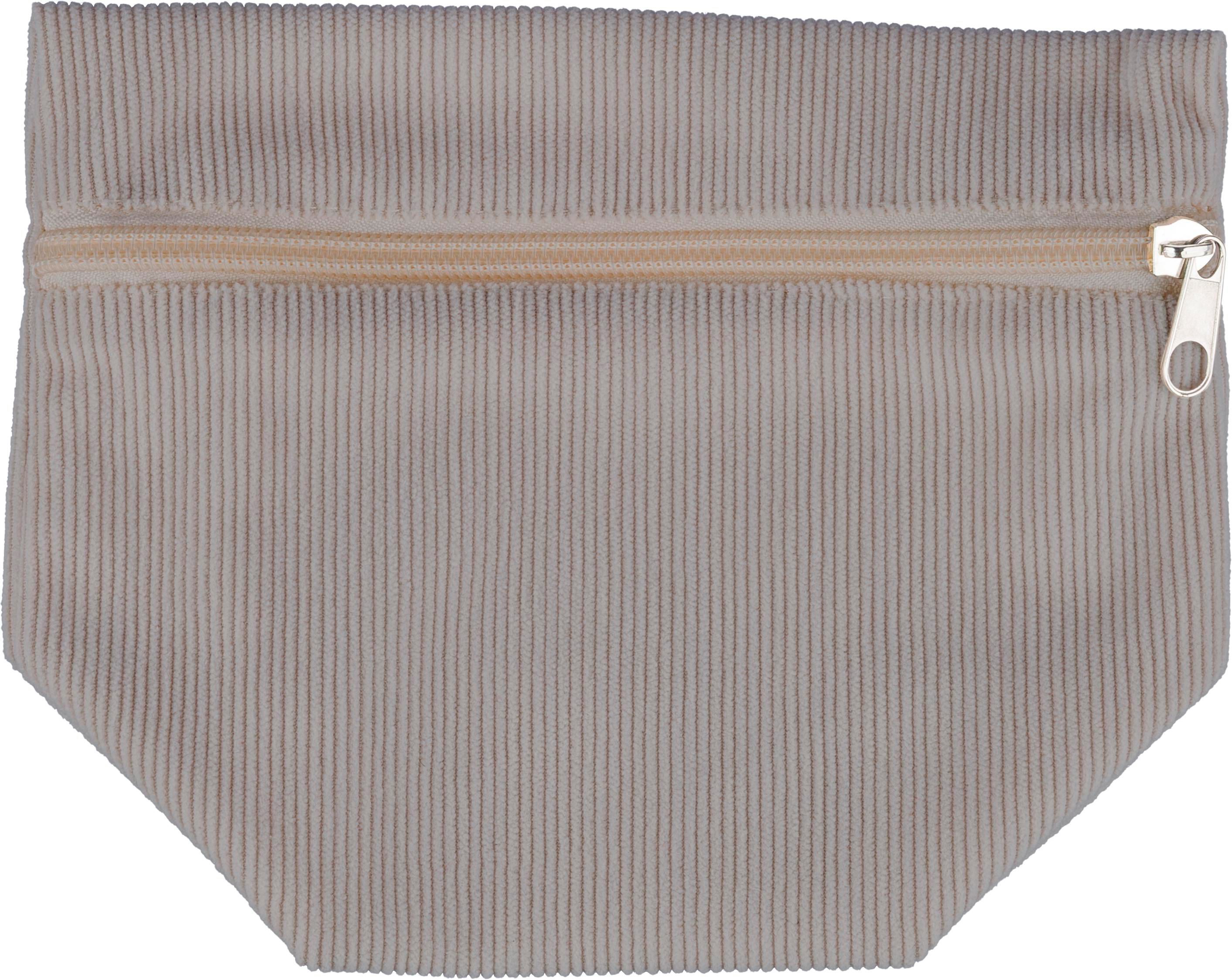 Make-uptasje Tia | Corduroy | 2,5 l grijs