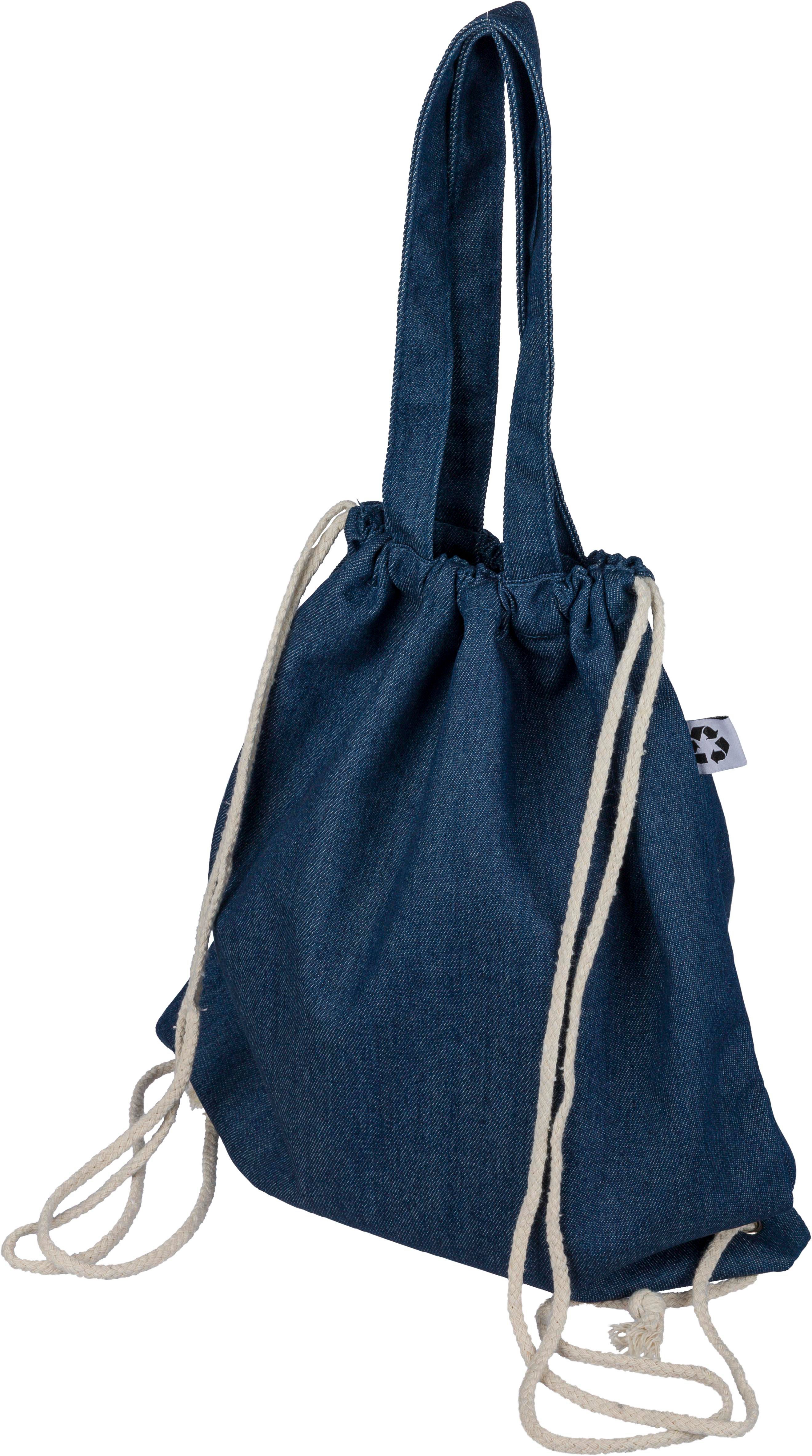 Trekkoordtas Dex | Denim | 6,6 l