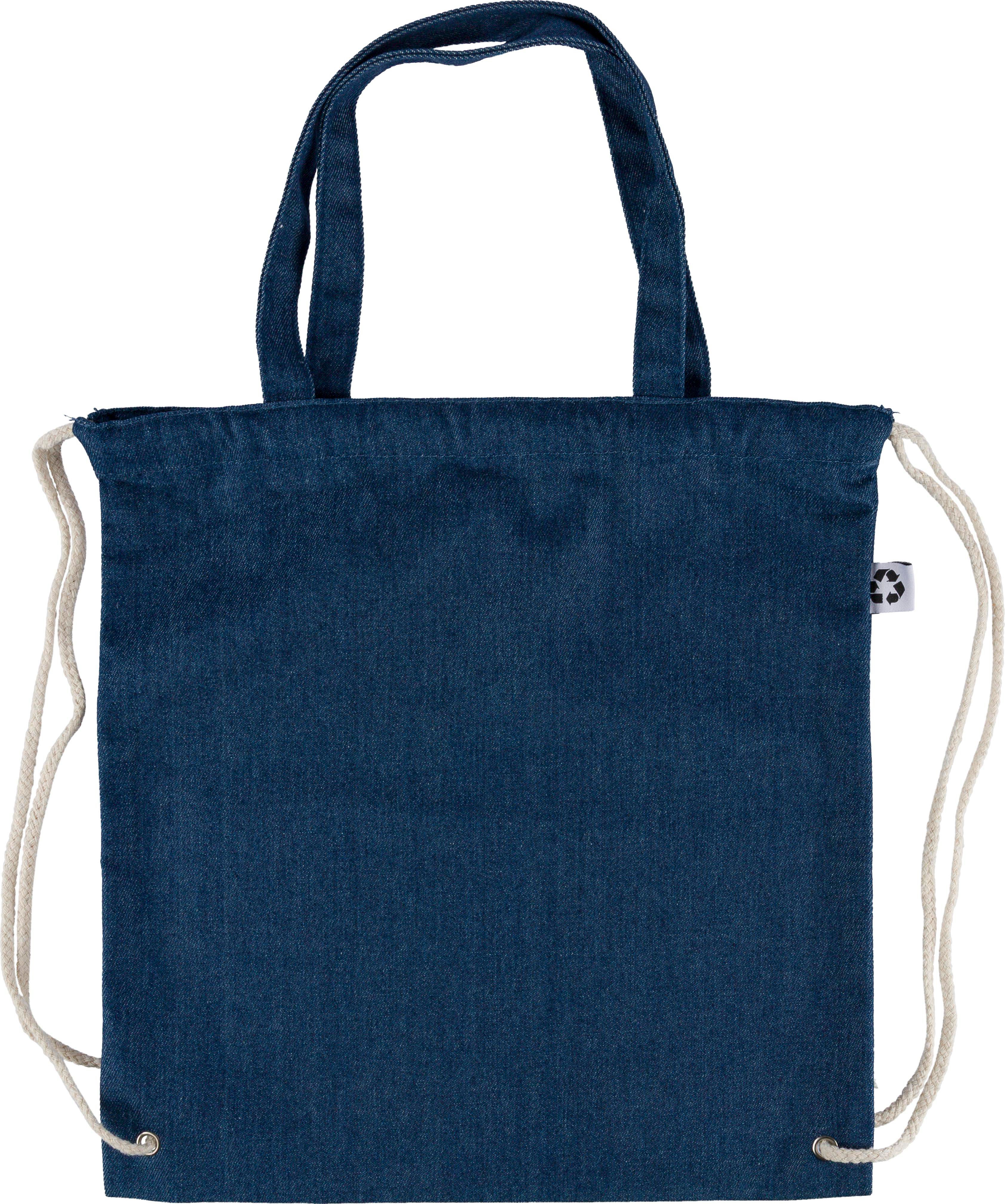 Trekkoordtas Dex | Denim | 6,6 l blauw