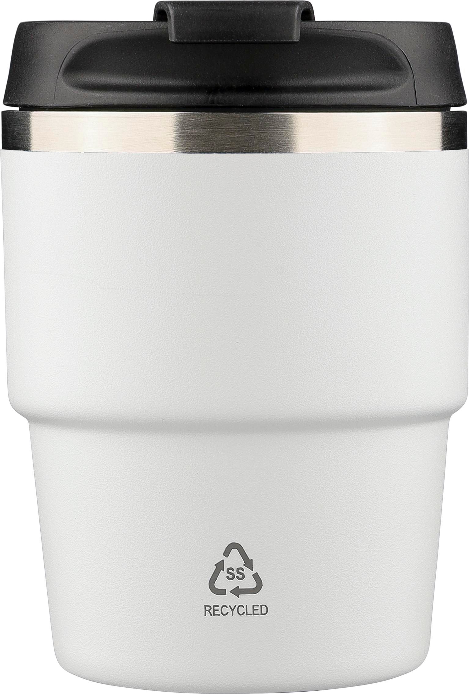 Dubbelwandige mok Oli | 175 ml wit