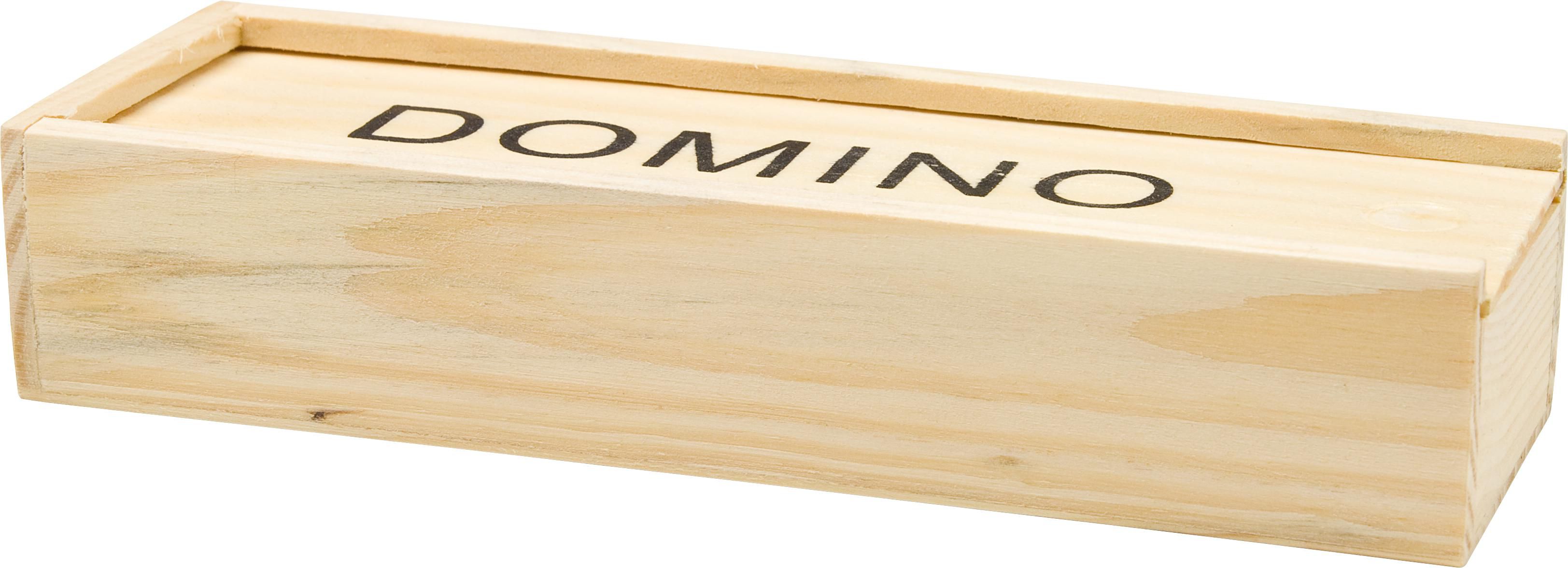 Dominospel Enid | Hout bruin