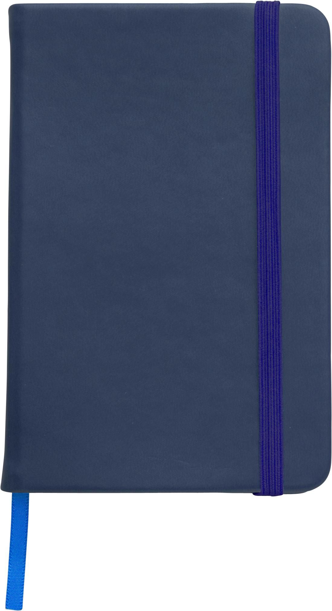 Notitieboek Brigitta | PU | A5 | Blanco blauw