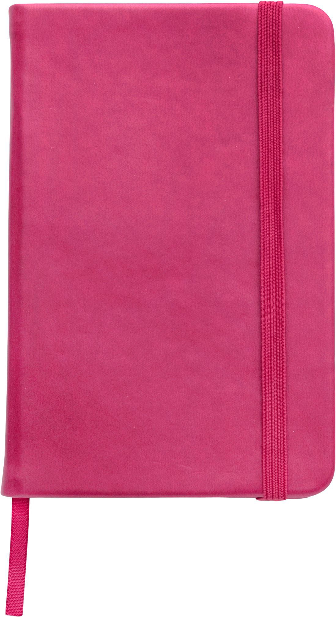 Notitieboek Dita | PU | A6 | Gelinieerd roze