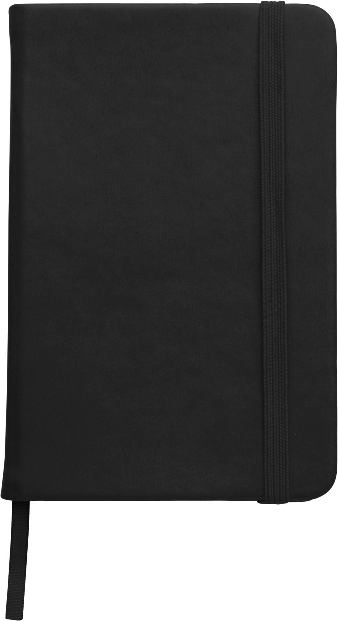Notitieboek Dita | PU | A6 | Gelinieerd zwart