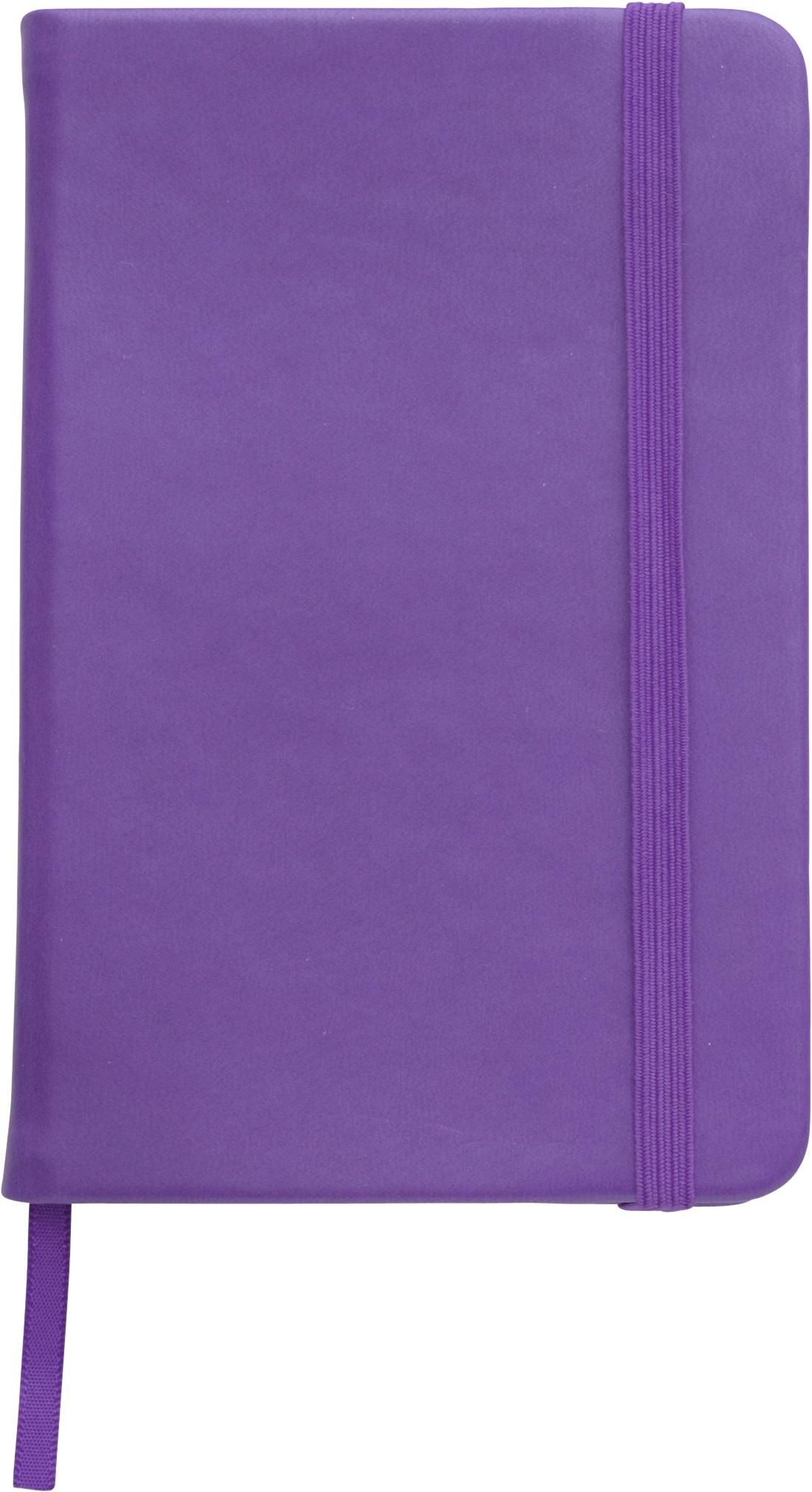 Notitieboek Dita | PU | A6 | Gelinieerd paars