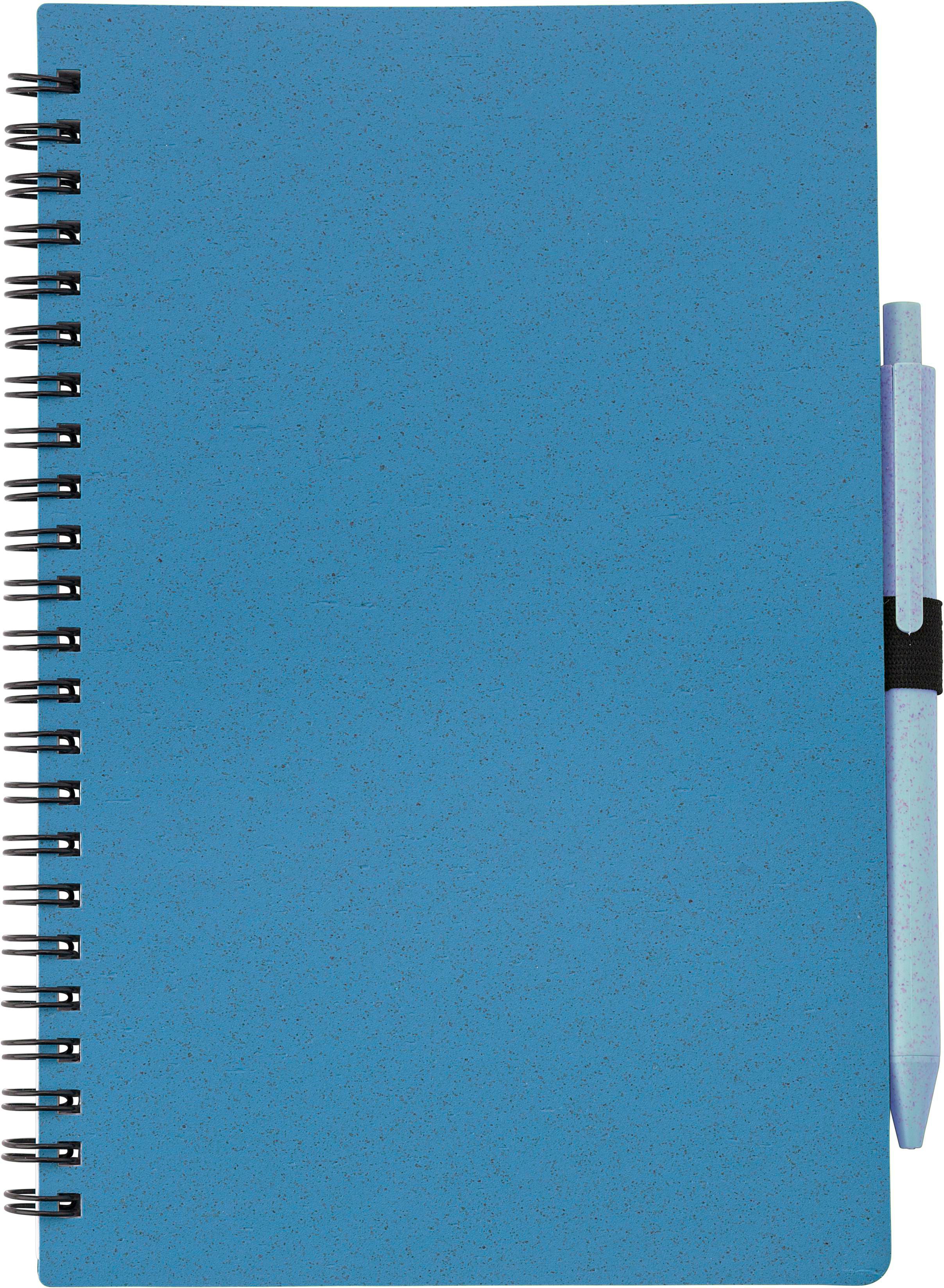 Notitieboek Massimo | Tarwestro | A5 | Gelijnd blauw