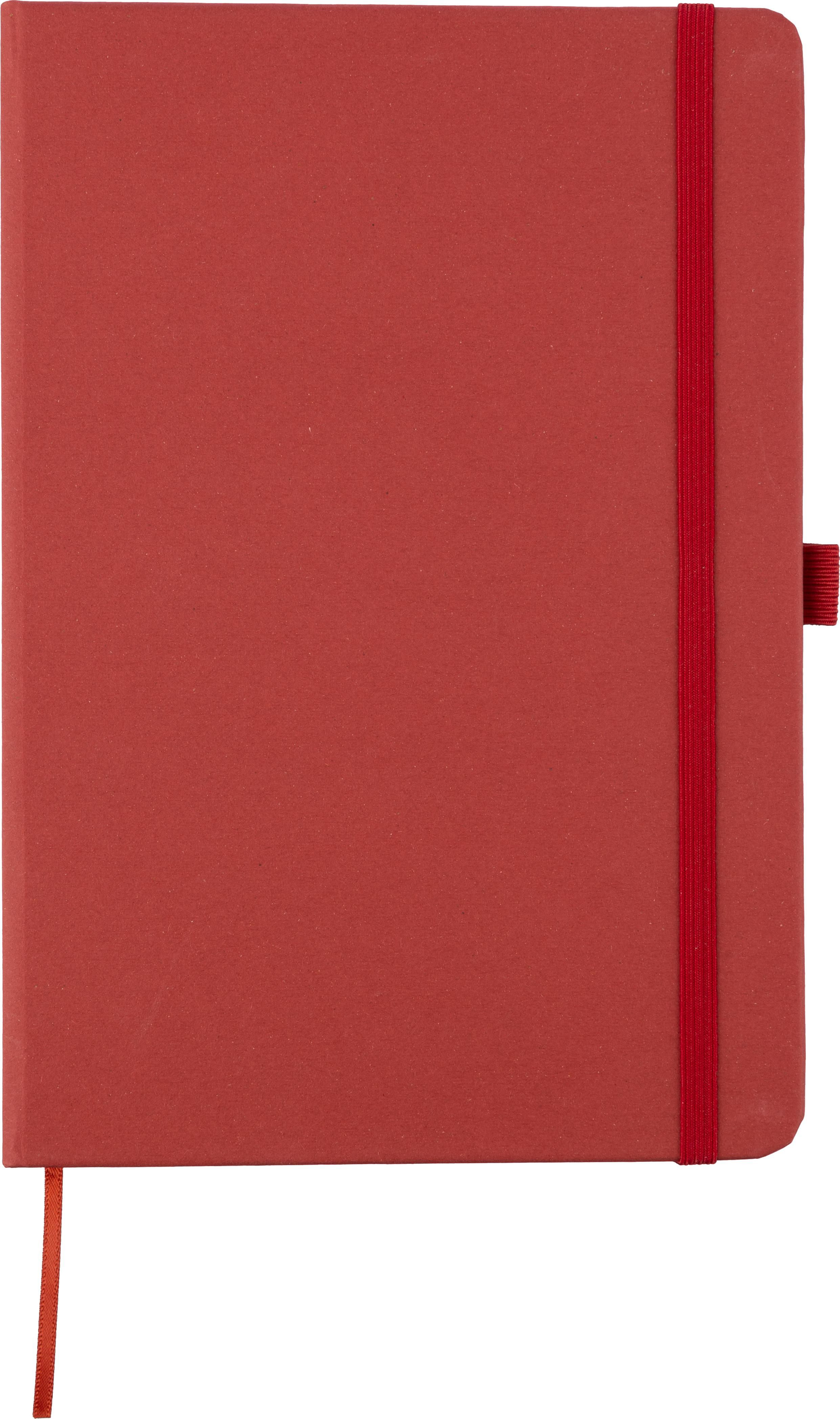 Notitieboek Gertrud | A5 | Gelijnd rood