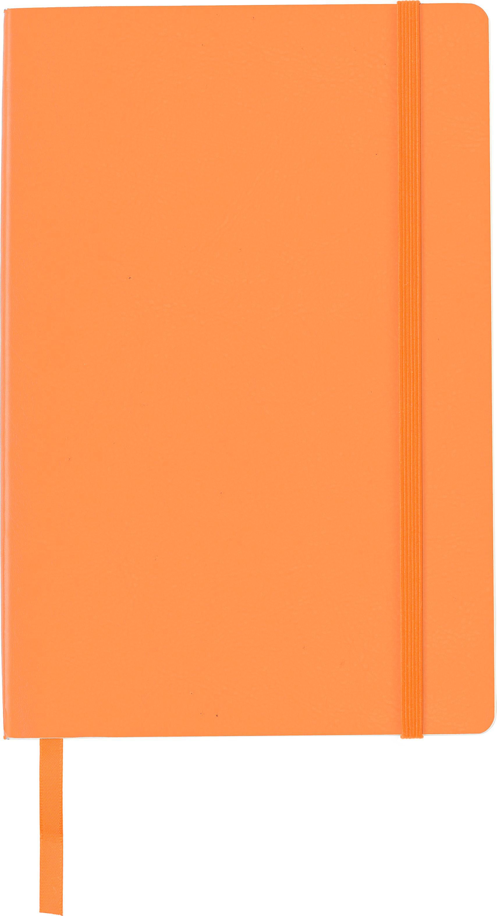 Notitieboek Mireia | PU | A5 | Gelijnd oranje