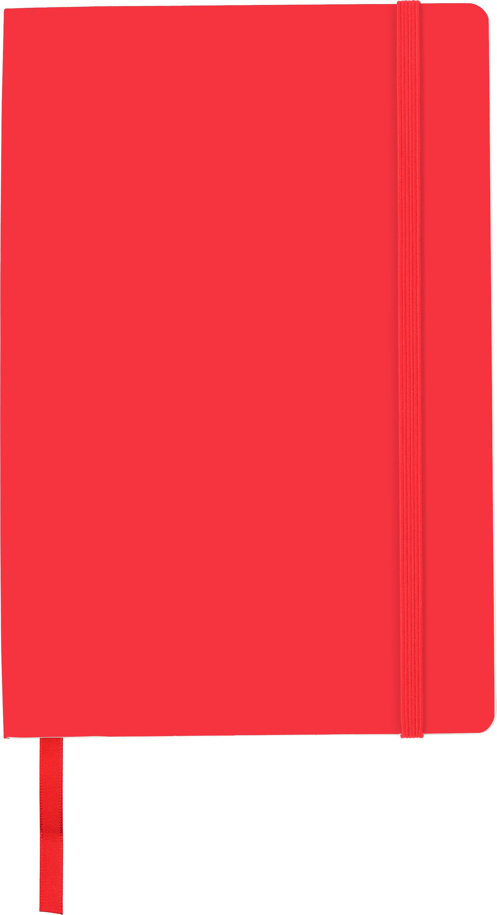 Notitieboek Mireia | PU | A5 | Gelijnd rood