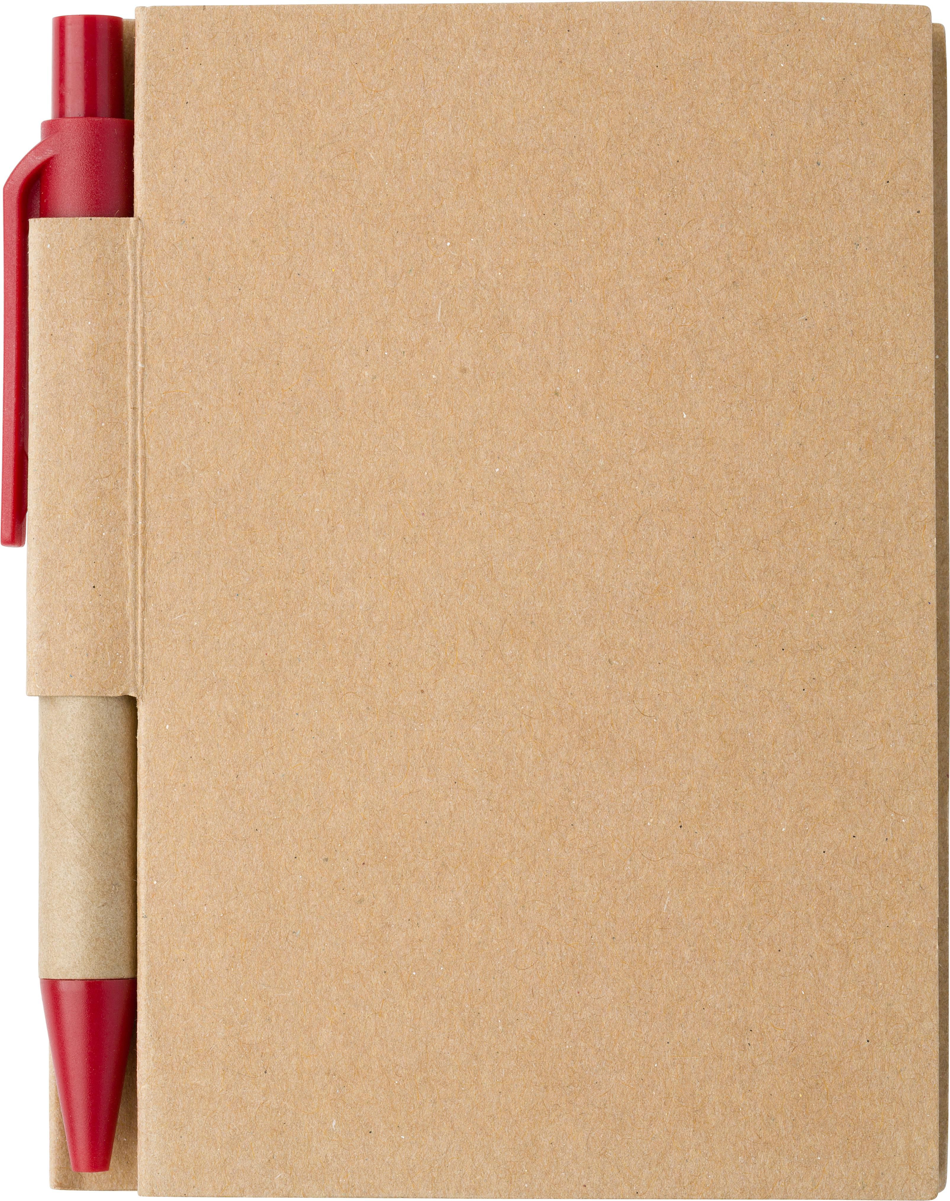 Notitieboek Cooper | Papier | Zakformaat rood