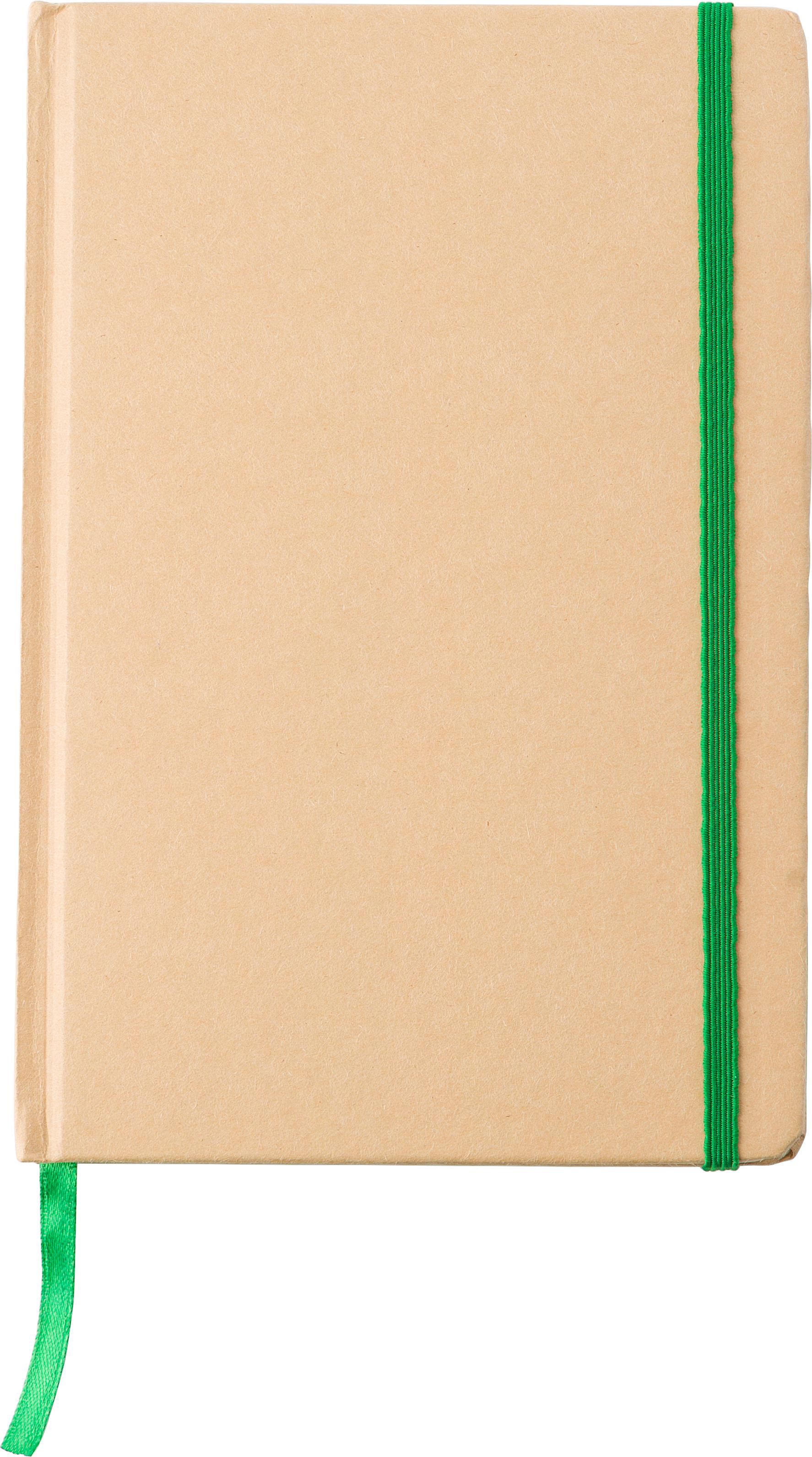 Notitieboek Gianni | Karton | A5 | Gelijnd