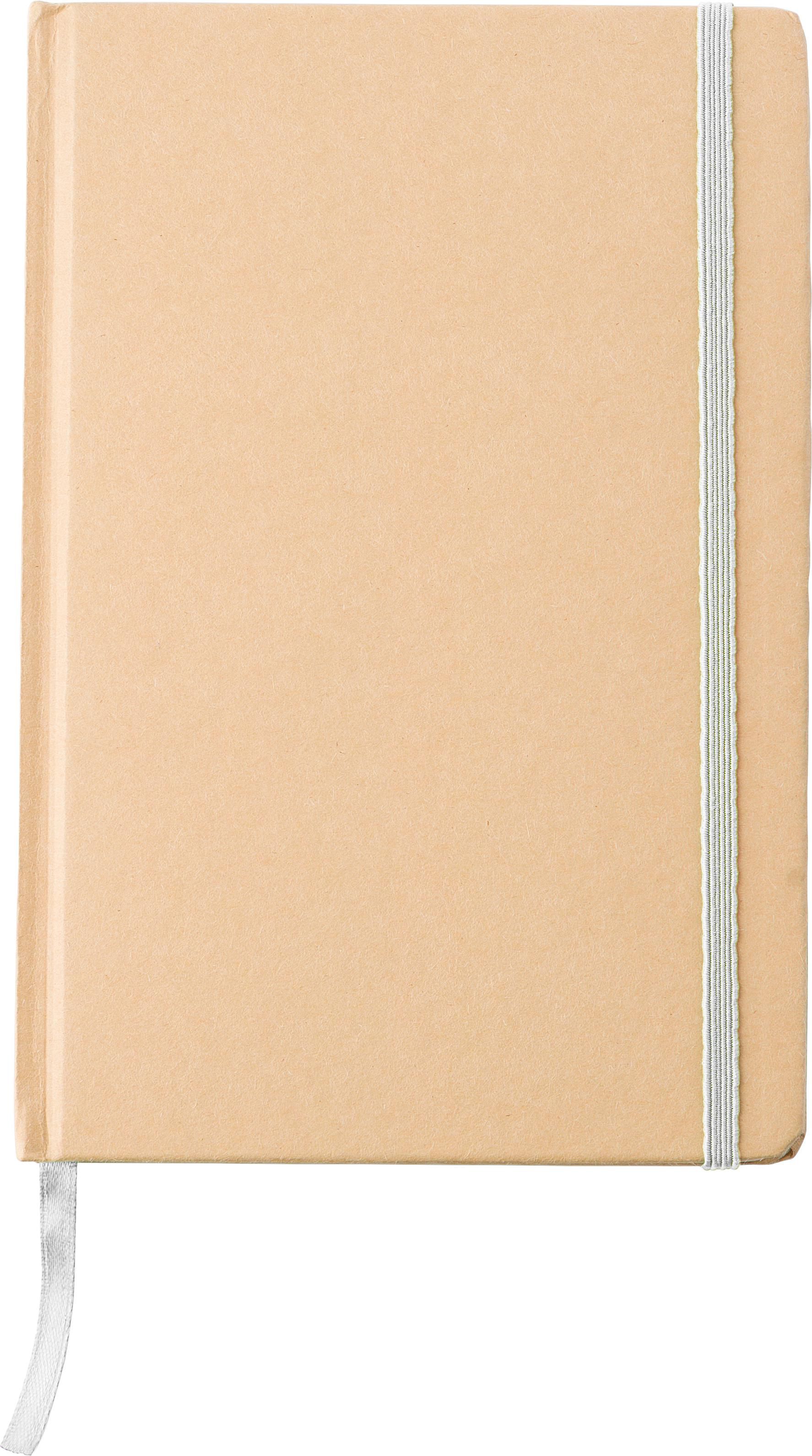 Notitieboek Gianni | Karton | A5 | Gelijnd wit