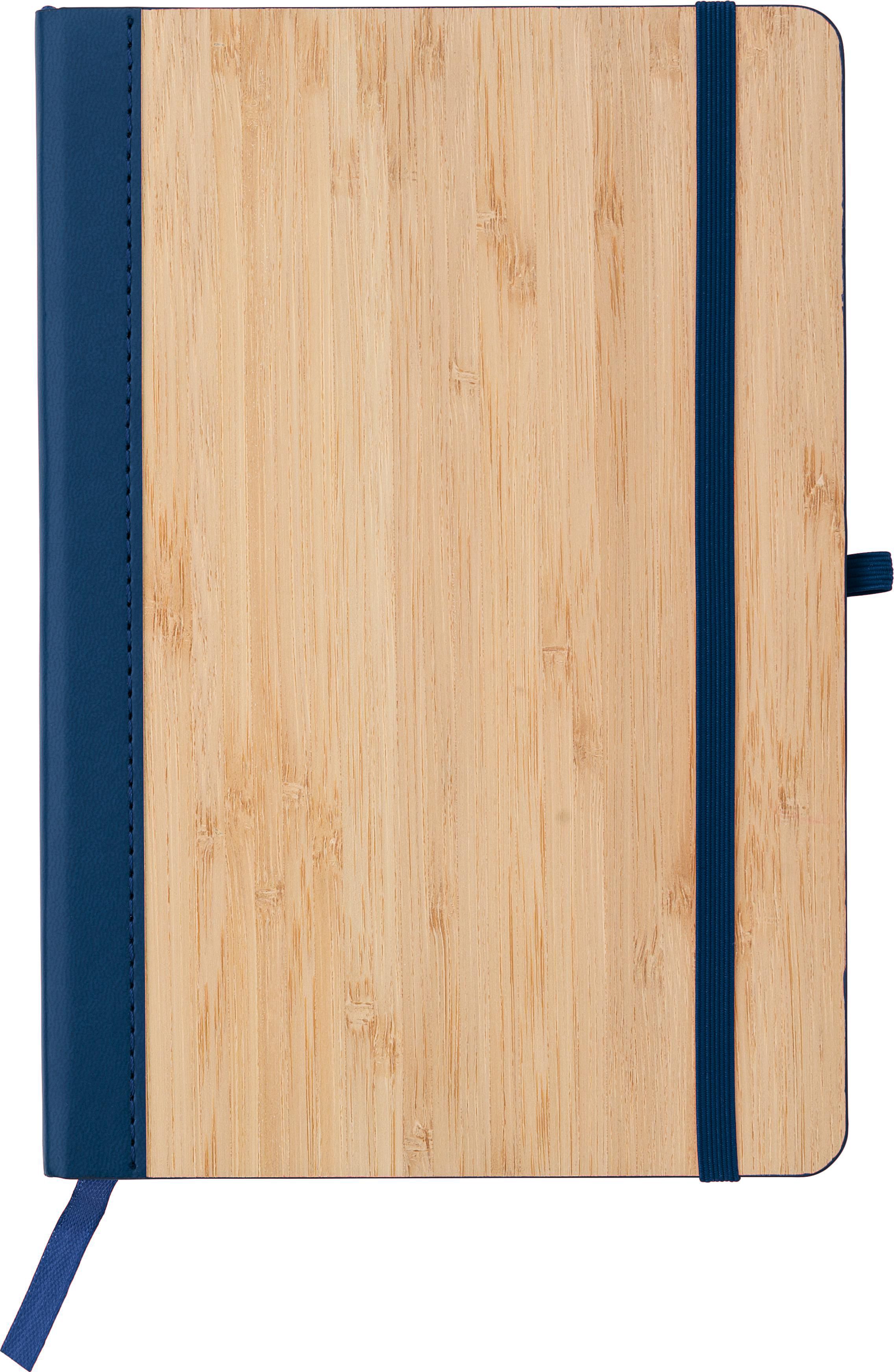 Notitieboek Dorita | Bamboe | A5 | Gelijnd blauw