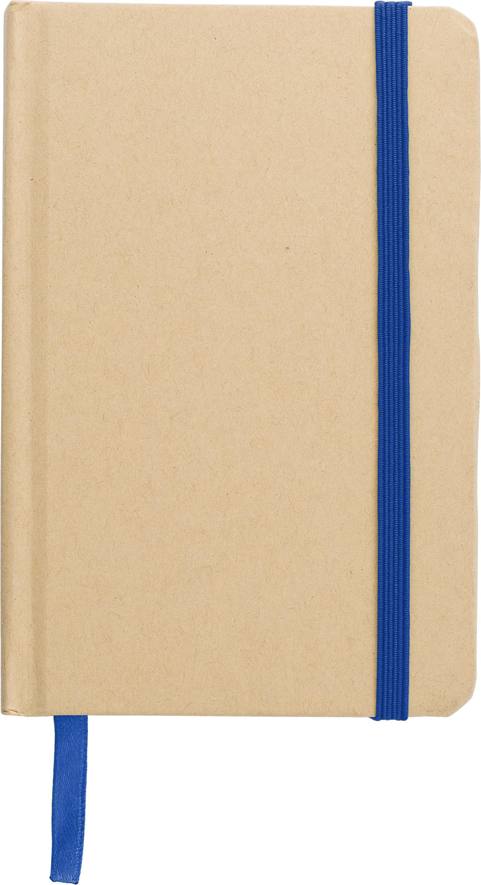 Notitieboek John | Papier | A6 | Gelijnd blauw