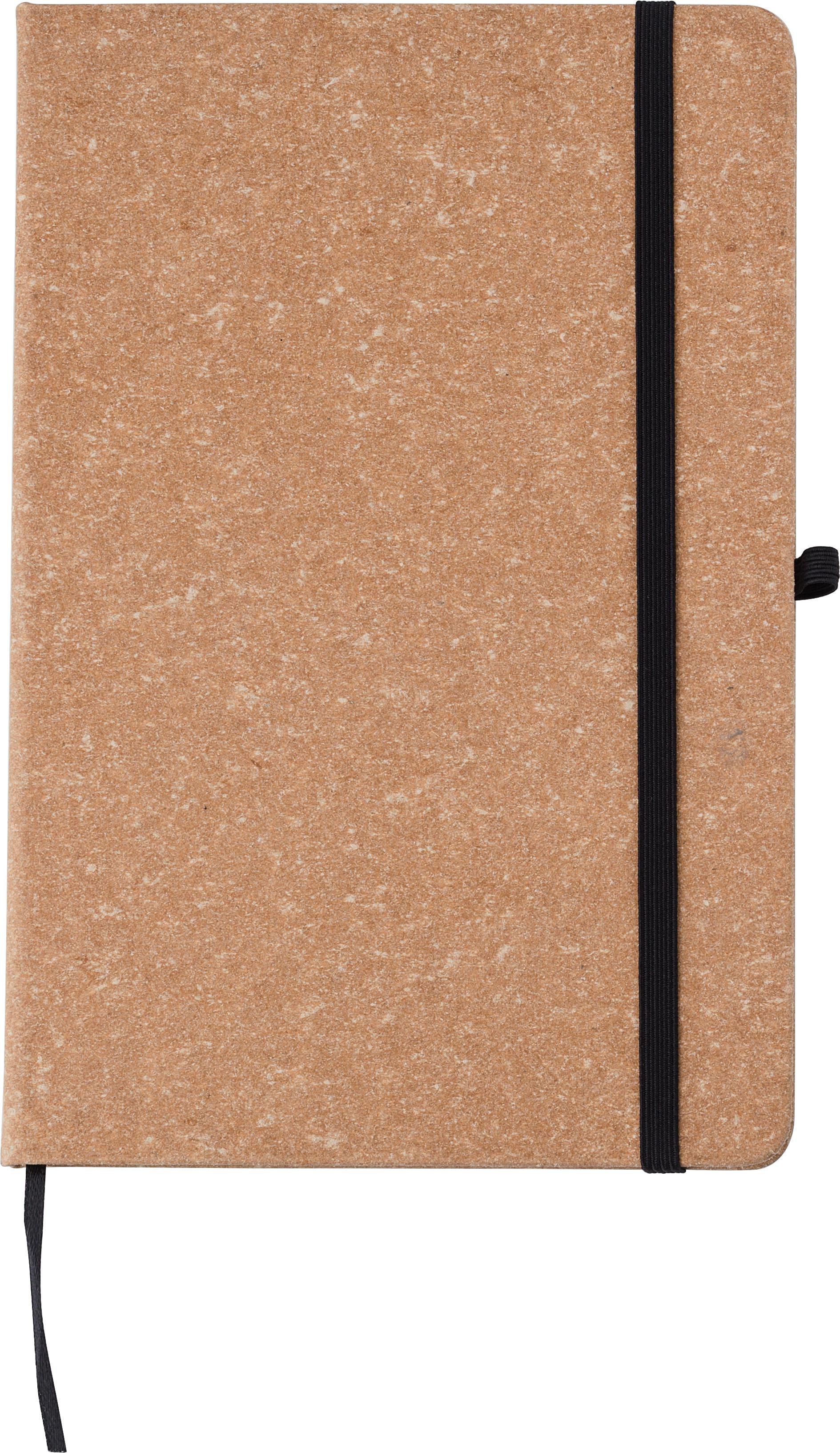 Notitieboek Gianna | FSC® Mix-papier | Leer | A5 | Gelijnd bruin