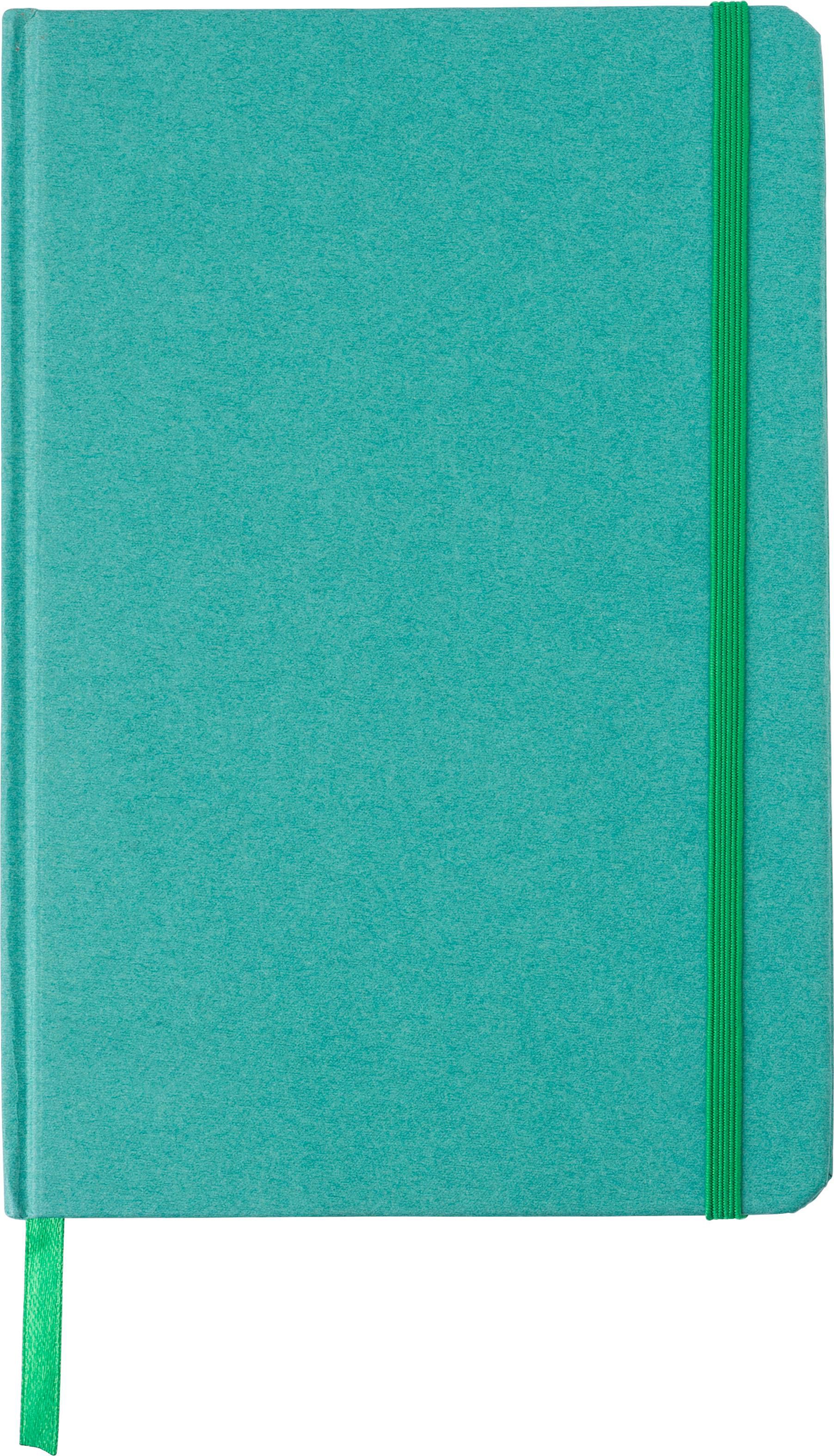Notitieboek Evangeline | Karton | A5 | Gelijnd groen