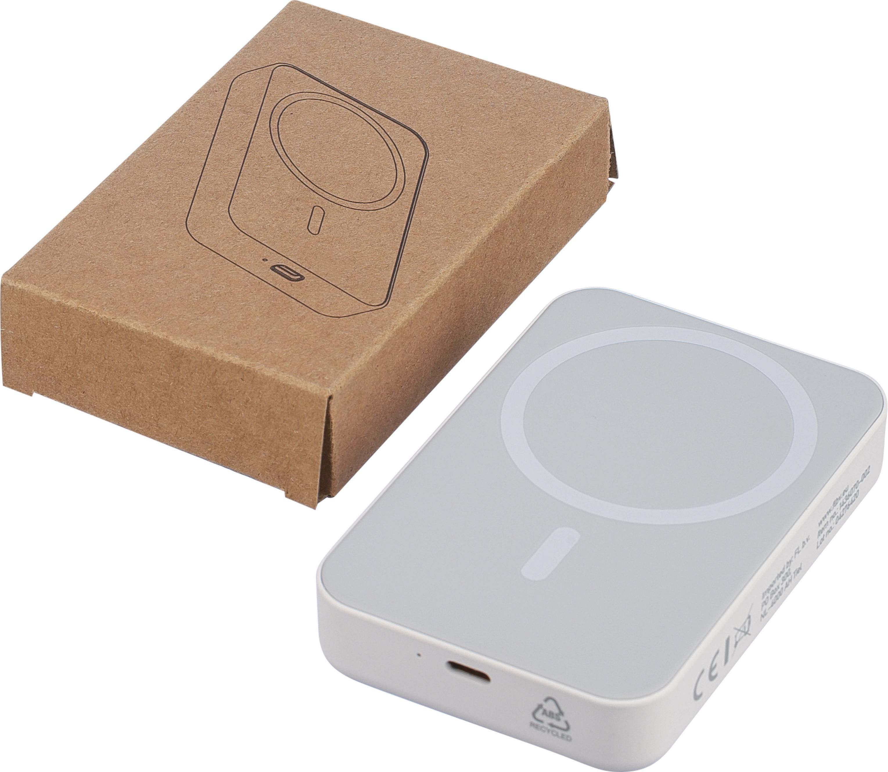 Draadloze-opladerpowerbank Meno | 10.000 mAh | Geschikt voor MagSafe thumbnail