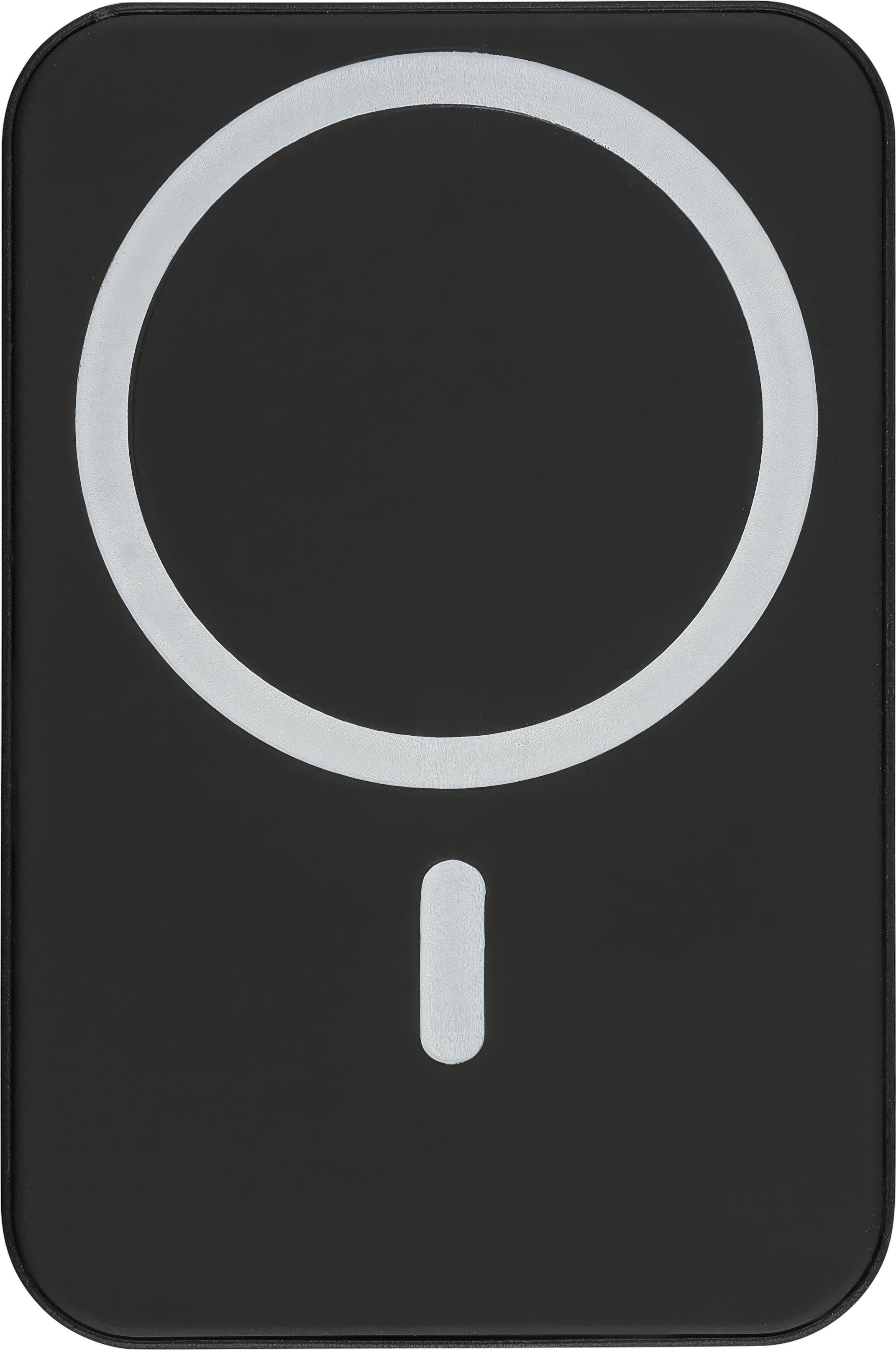 Draadloze-opladerpowerbank Meno | 10.000 mAh | Geschikt voor MagSafe zwart