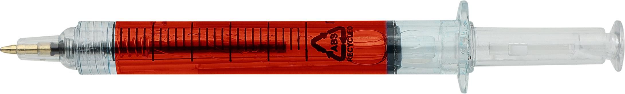Balpen Dr. David | Plastic | Spuitvorm rood