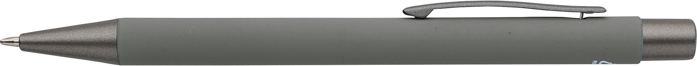 Balpen Emmett | Rubberafwerking grijs