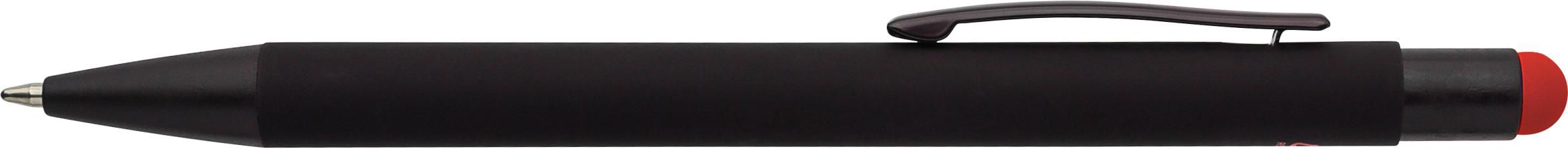 Balpen Formentera | Aluminium | Stylus rood