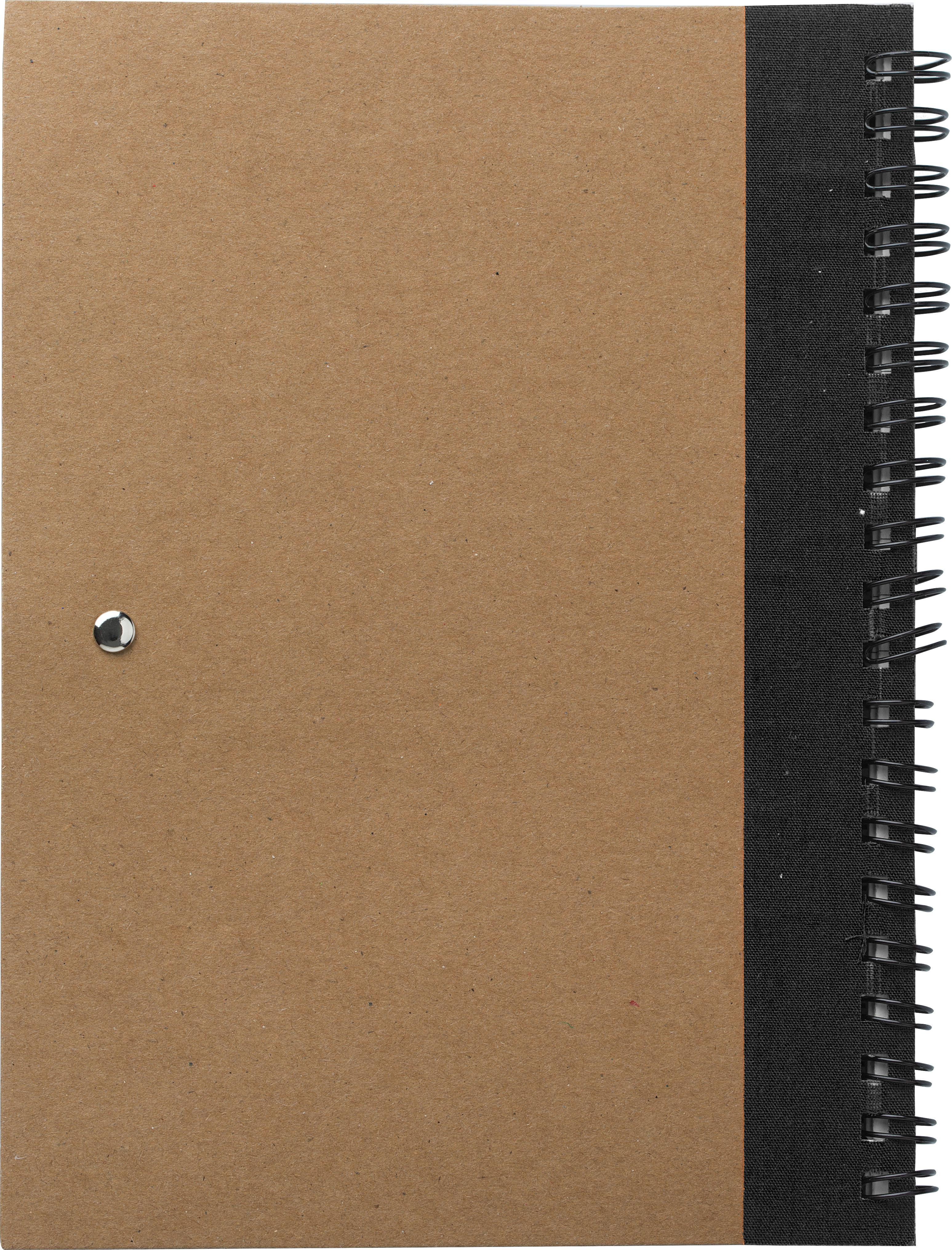 Notitieboek Stella | Karton | Gelijnd | Met balpen thumbnail