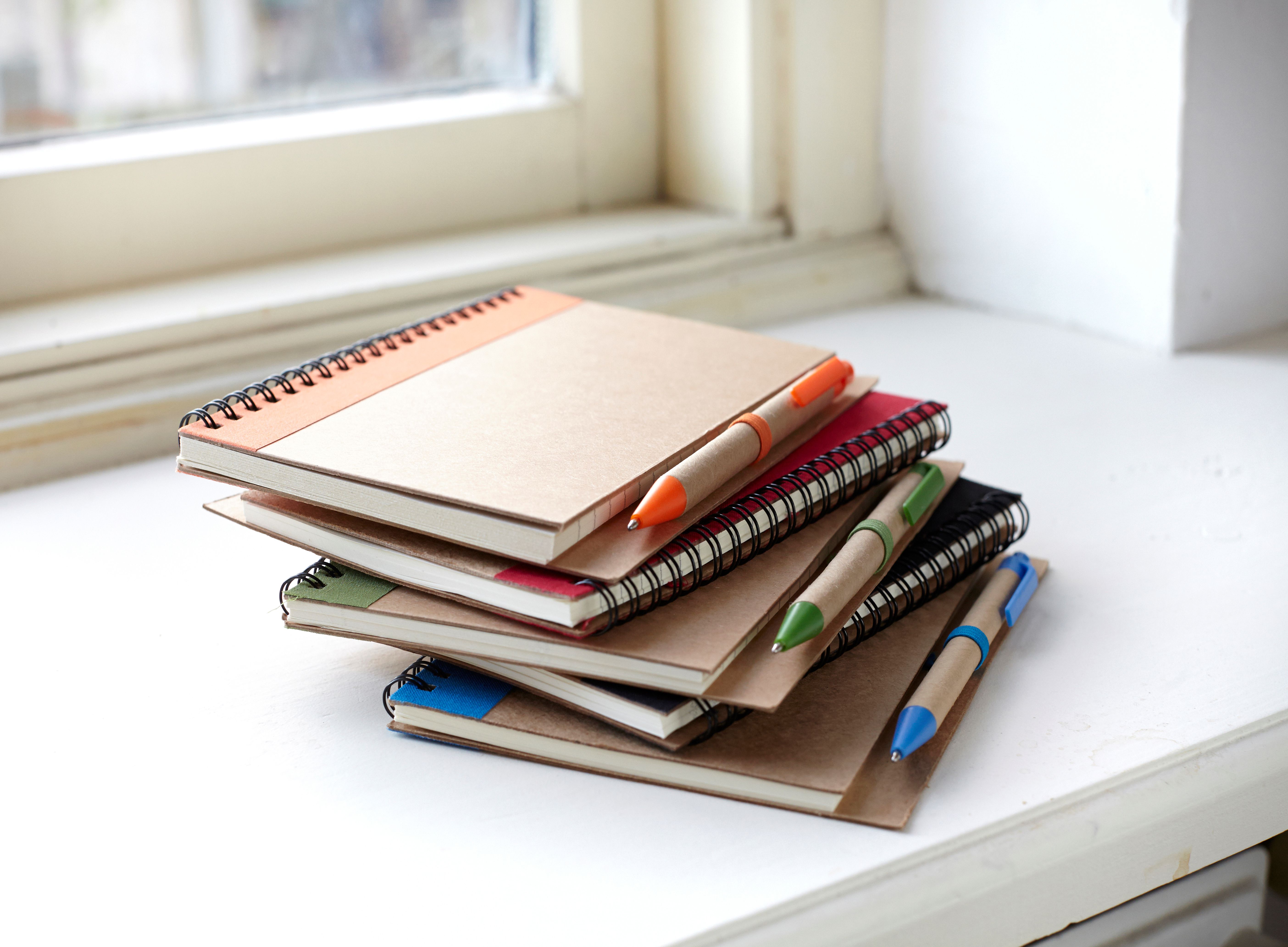 Notitieboek Stella | Karton | Gelijnd | Met balpen thumbnail