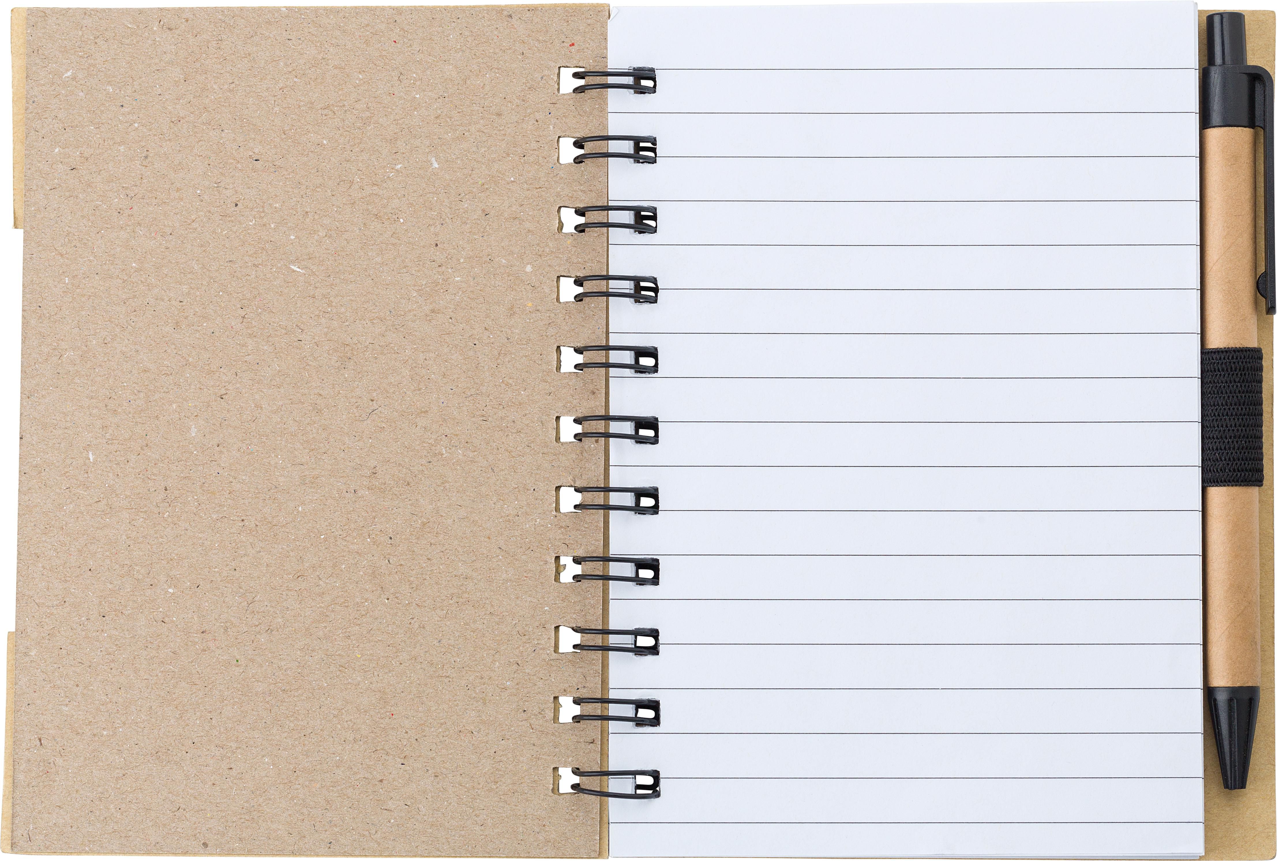 Notitieboek Niall | Bamboelook | Met notitieblaadjes en balpen thumbnail
