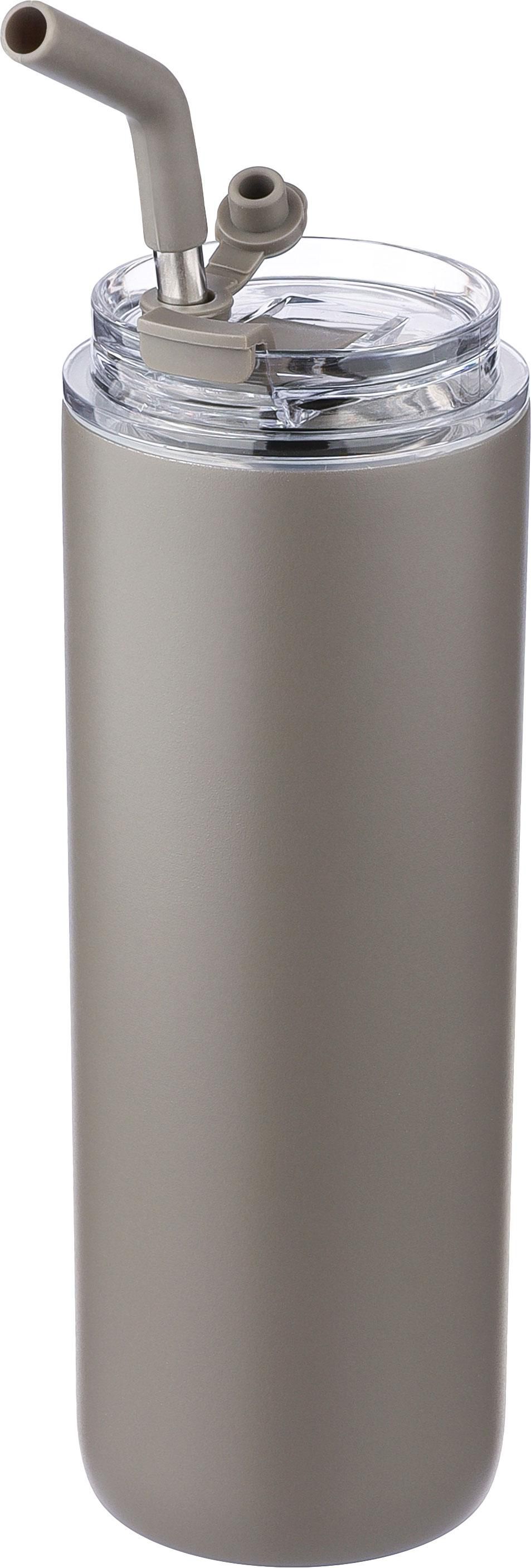 Dubbelwandige fles Omari | 500 ml | Twee doppen thumbnail