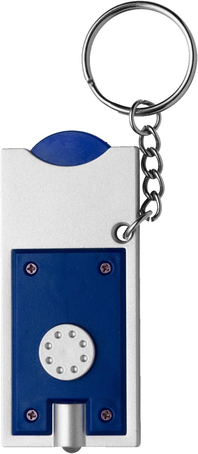 Sleutelhouder Madeleine | LED | Munt blauw