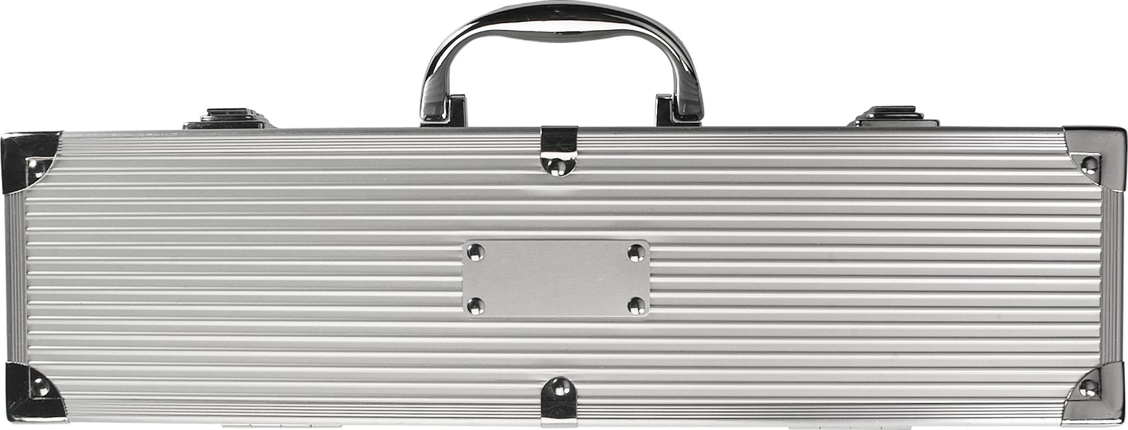 RVS barbecue set Jennifer zilver