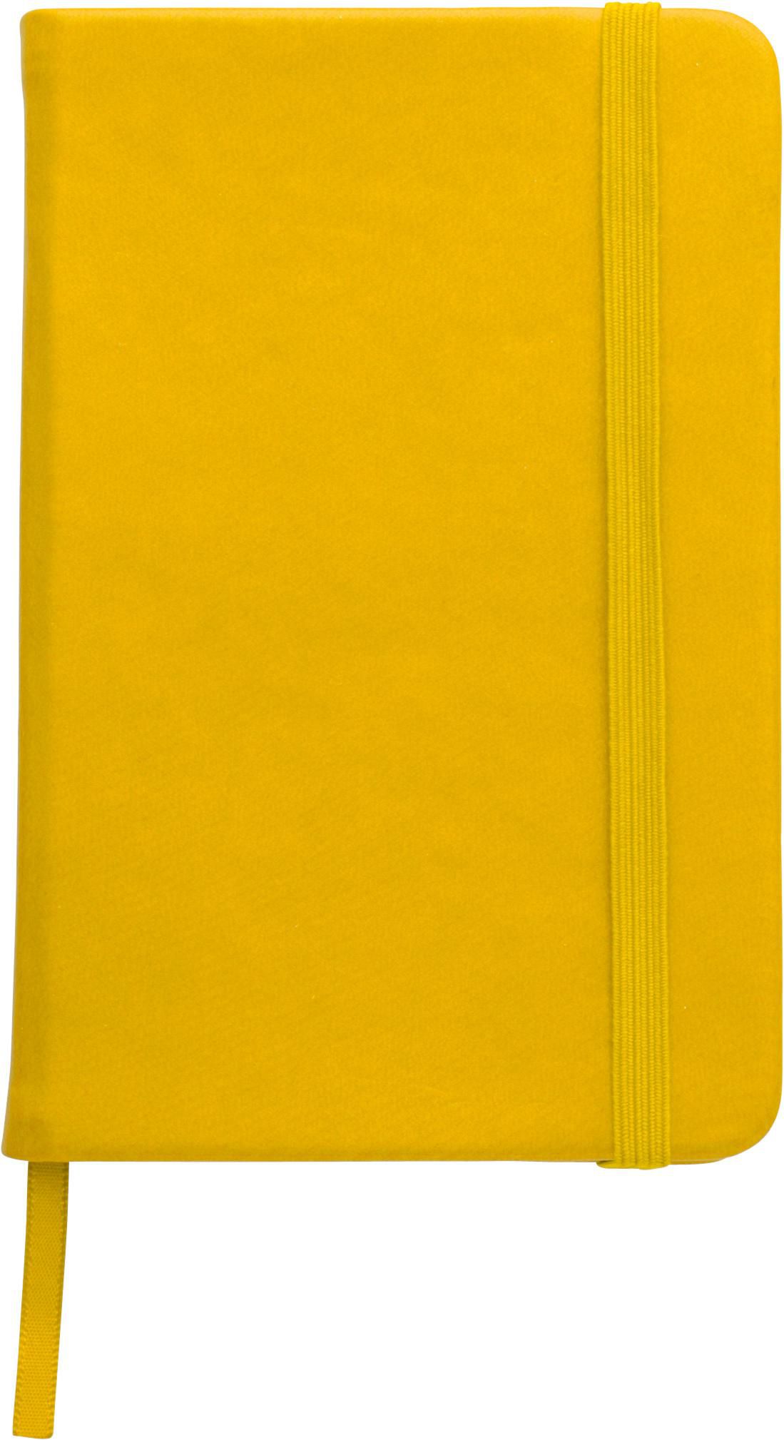 Notitieboek Dita | A6 | Gelinieerd geel
