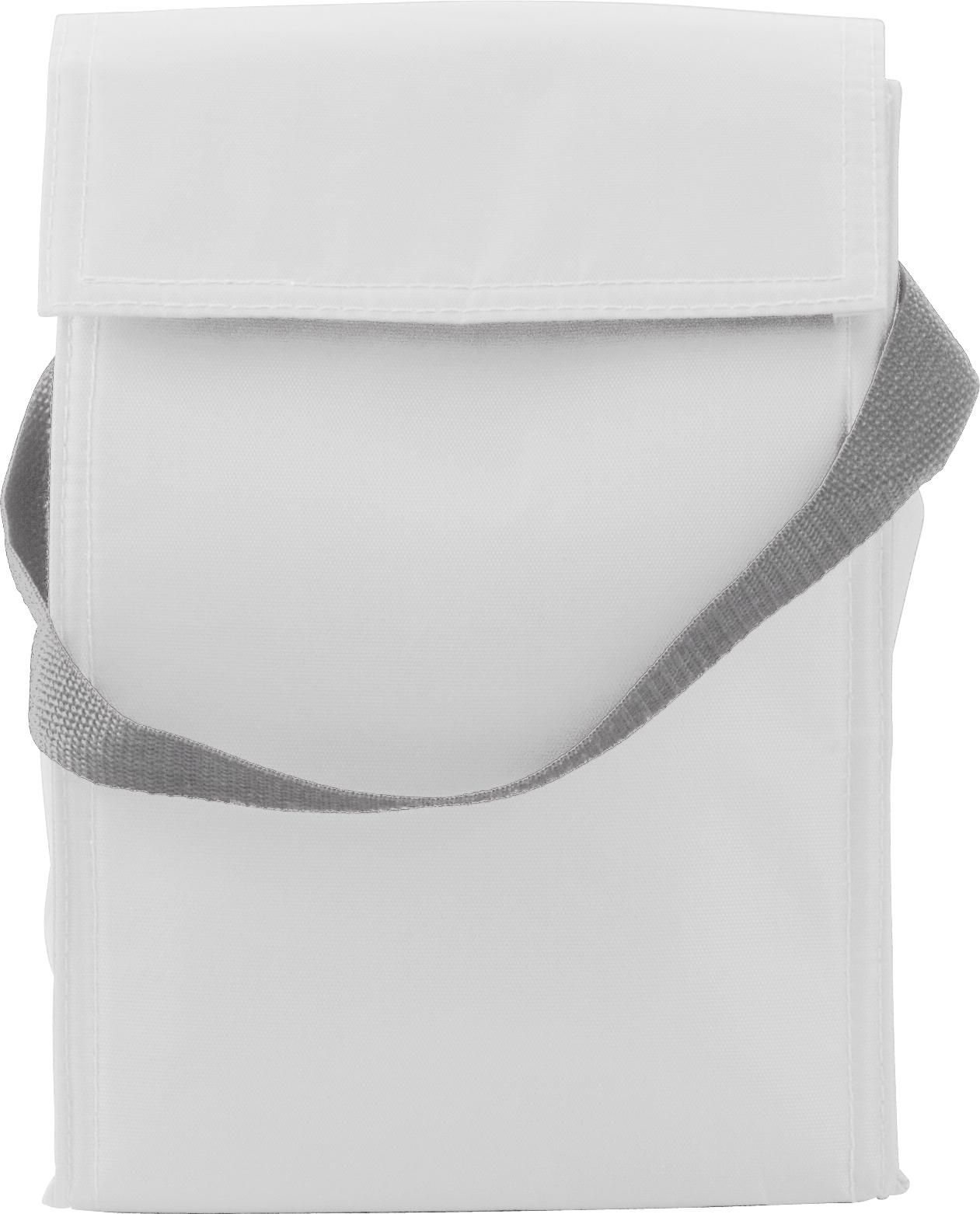 Koeltas Sarah | Polyester 420D | Klittenband klap wit