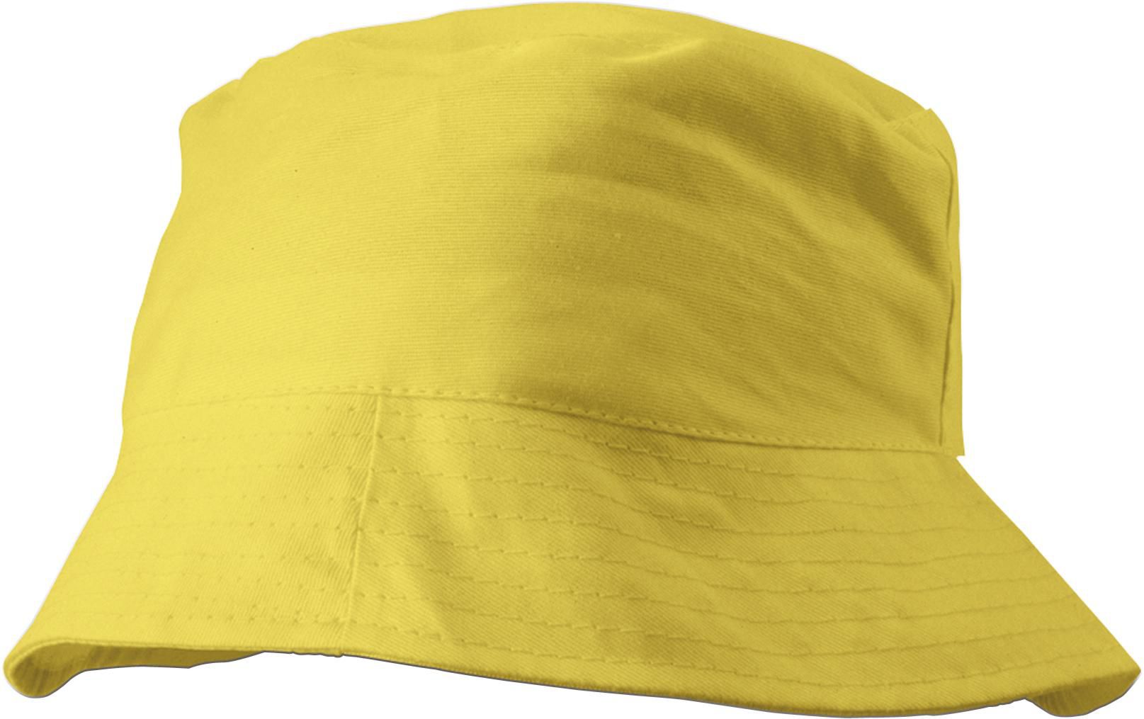Bucket hat Felipe geel