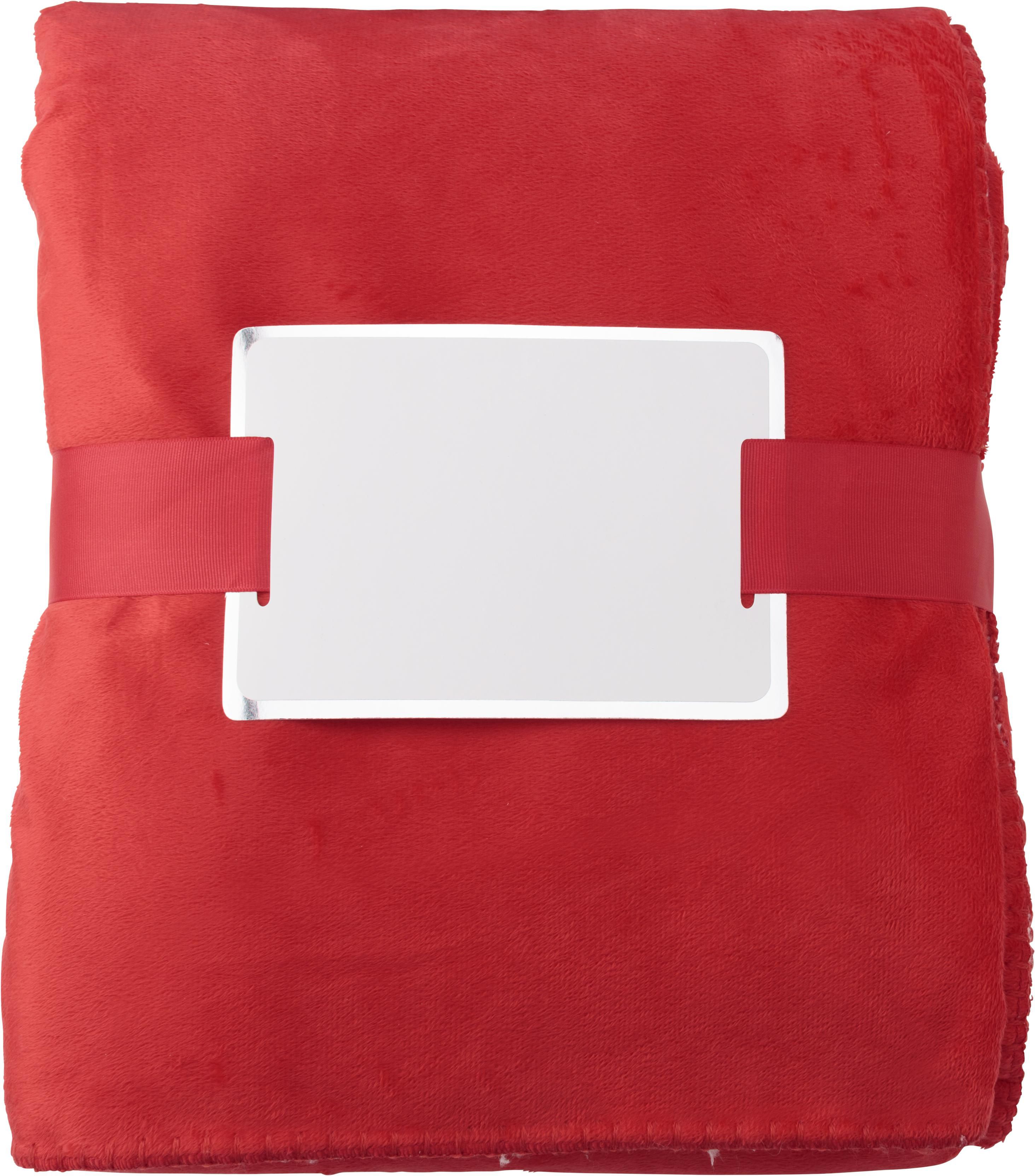 Plaid Margot | Polyester rood