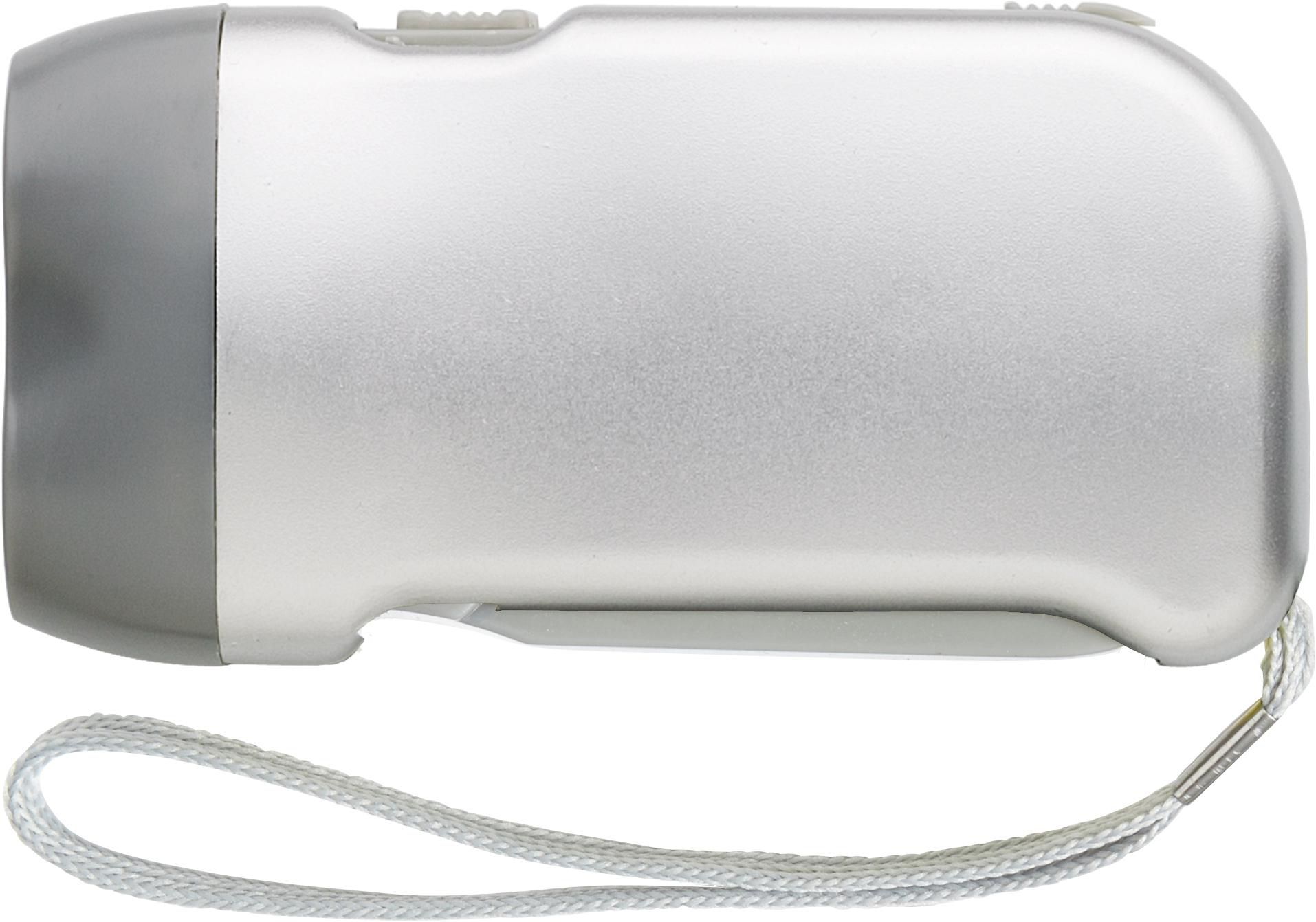 Solar zaklamp Tristan zilver