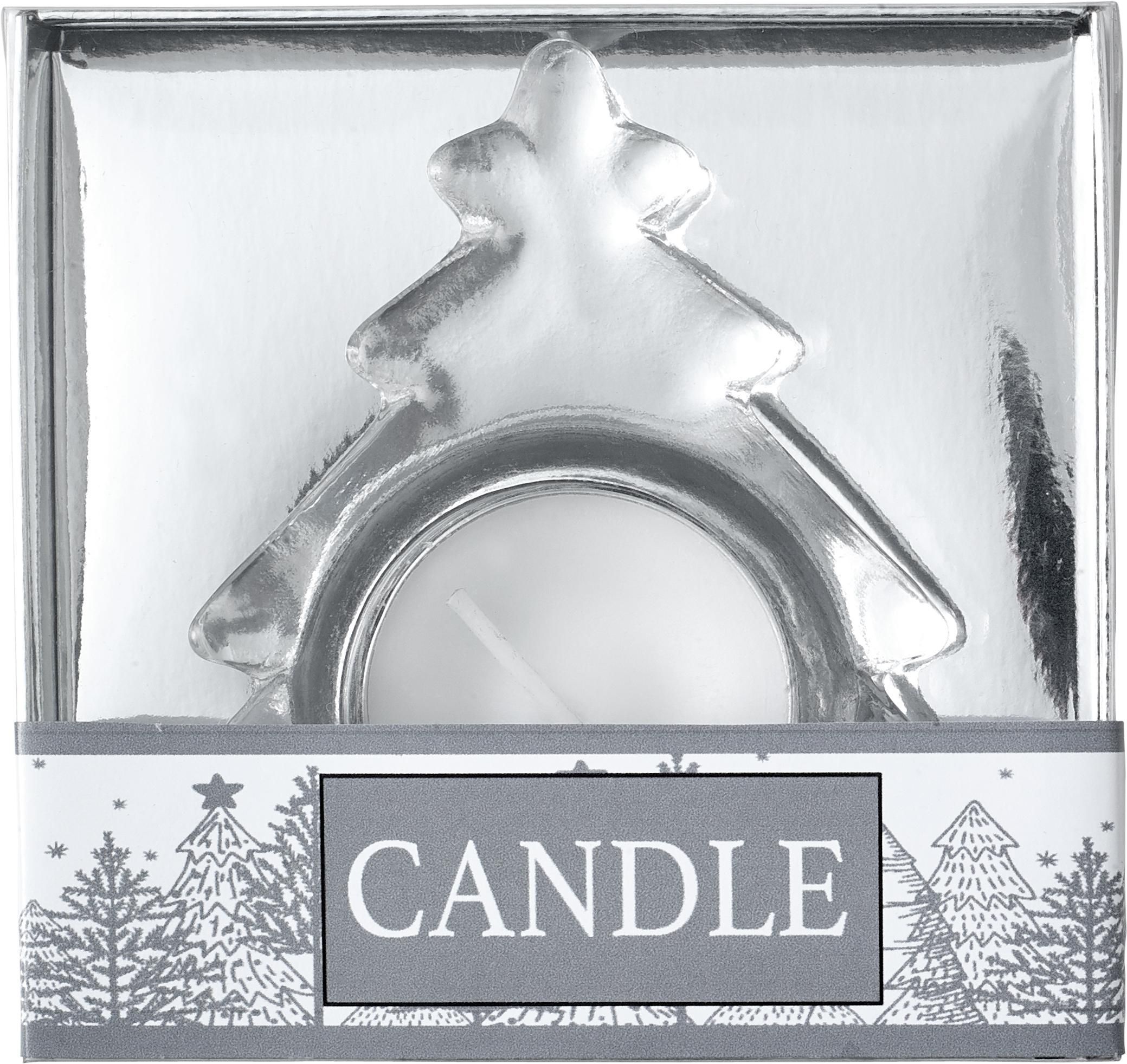 Waxinelichthouder Casey | Glas | Kerstboom thumbnail